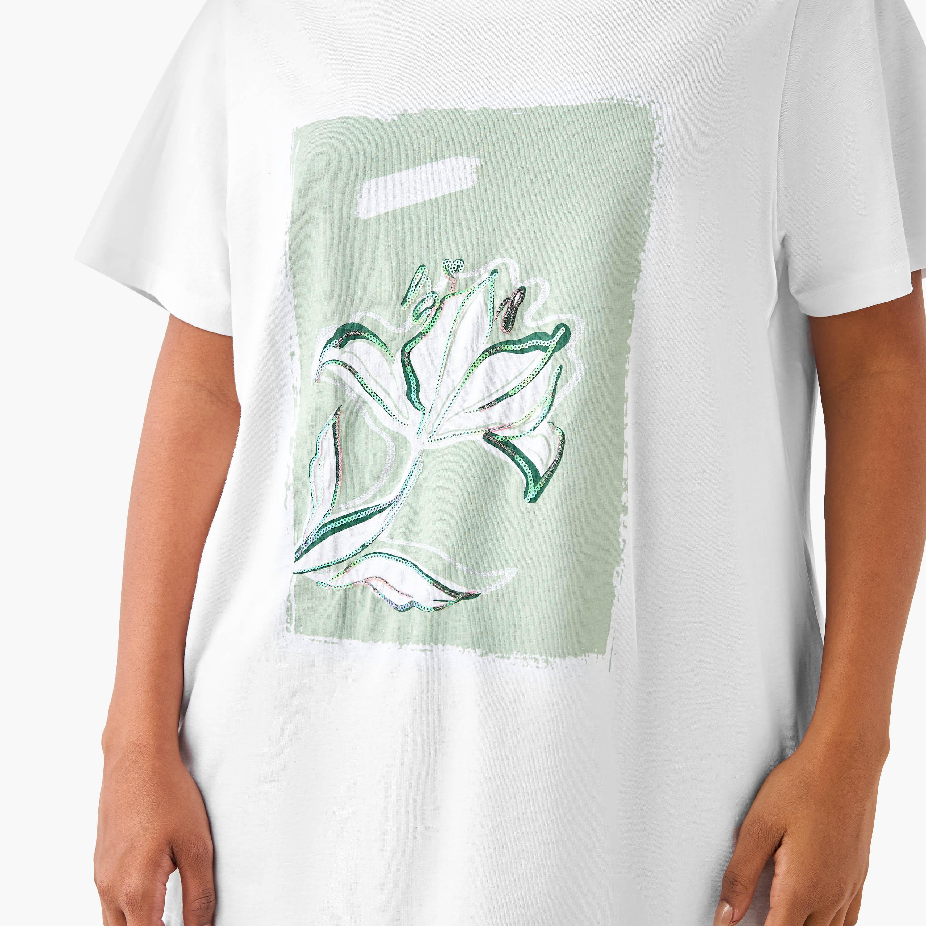 Plus Size Ulla Popken Printed T-shirt-women-clothing-tshirts-image-4