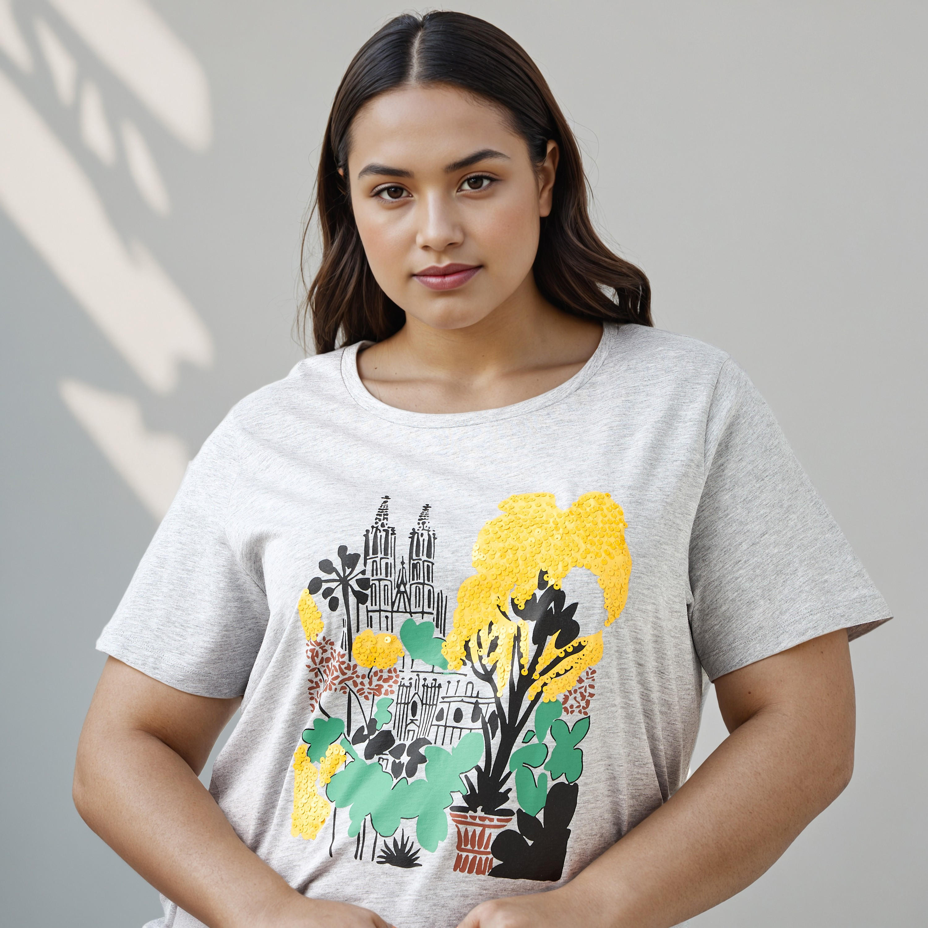 Plus Size Ulla Popken Printed T-shirt-women-clothing-tshirts-image-5