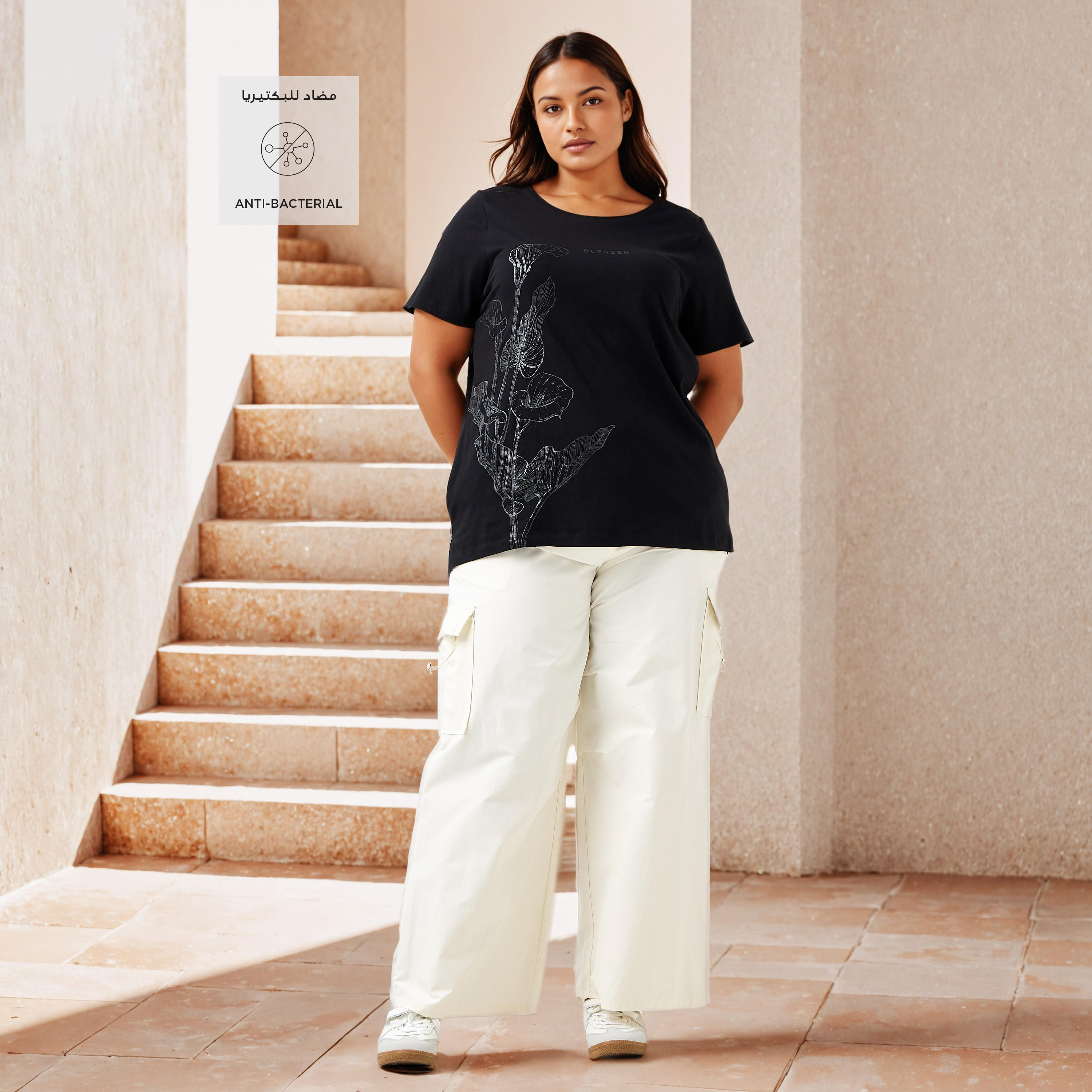 Plus Size Ulla Popken Printed T-shirt-women-clothing-tshirts-image-2