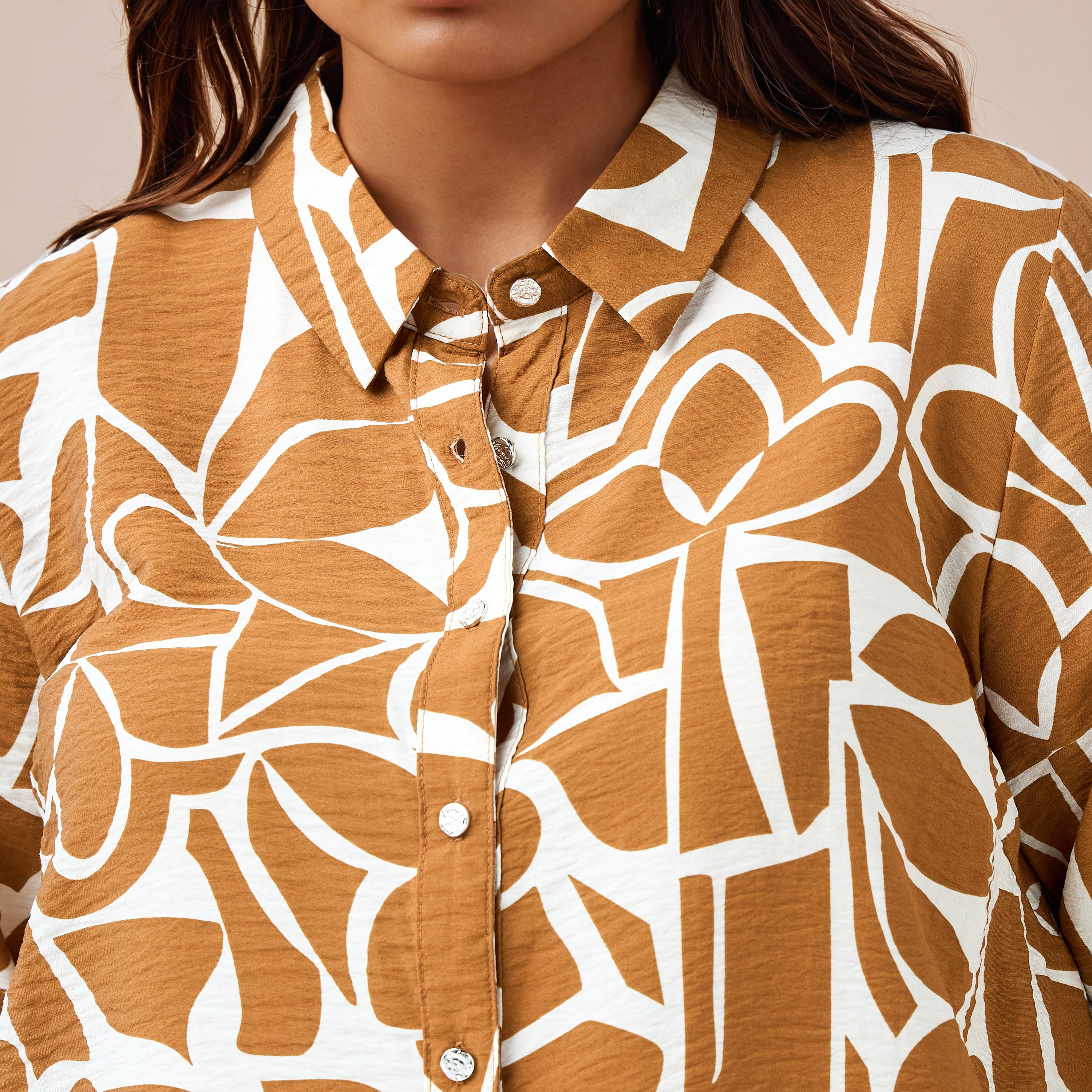 قميص مقاس كبير بطبعات من أولا بوبكن-women-clothing-shirtsandblouses-shirts-image-5
