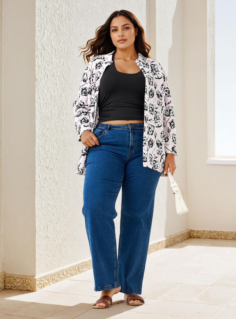قميص مقاس كبير بطبعات من أولا بوبكن-women-clothing-shirtsandblouses-shirts-image-4