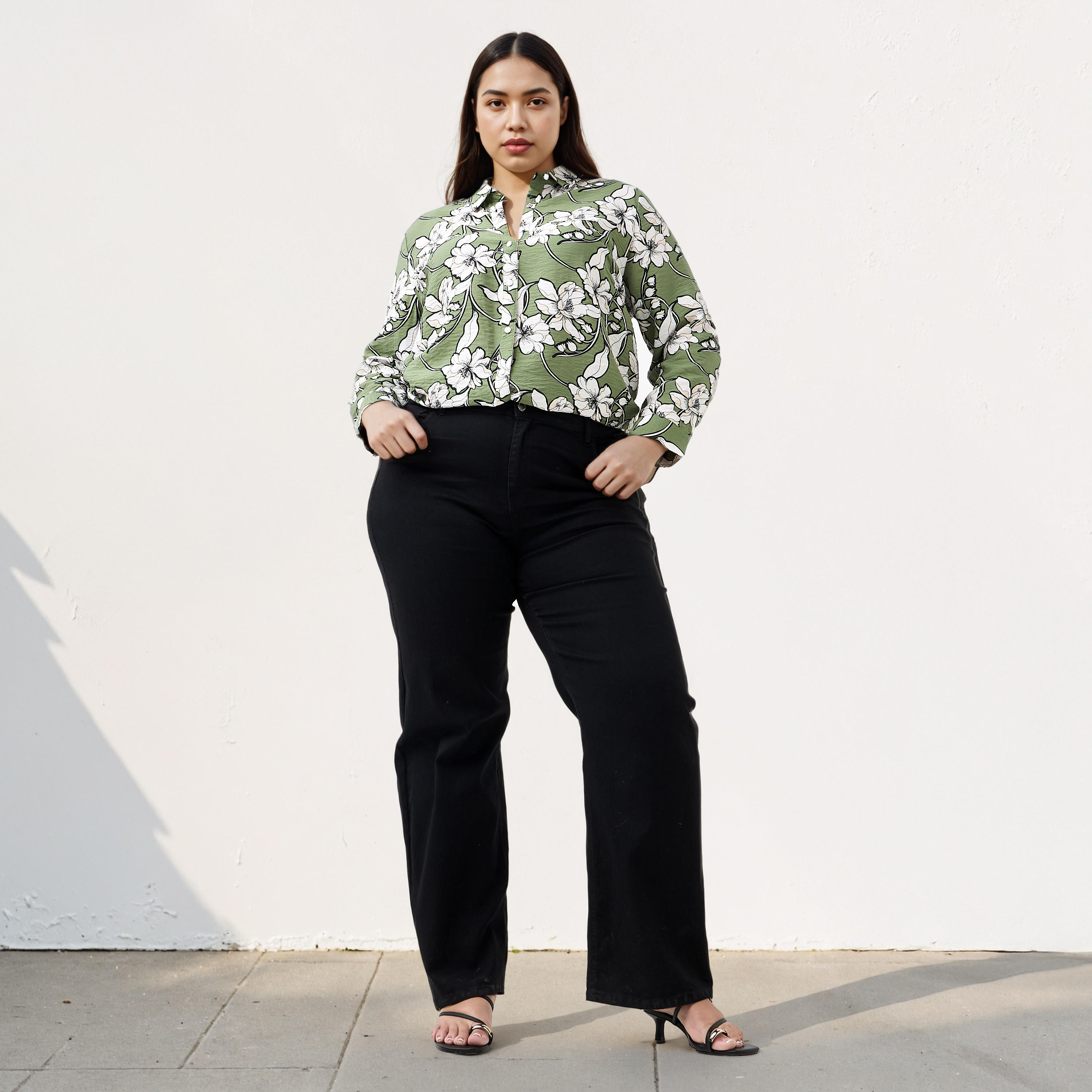 قميص مقاس كبير بطبعات من أولا بوبكن-women-clothing-shirtsandblouses-shirts-image-2