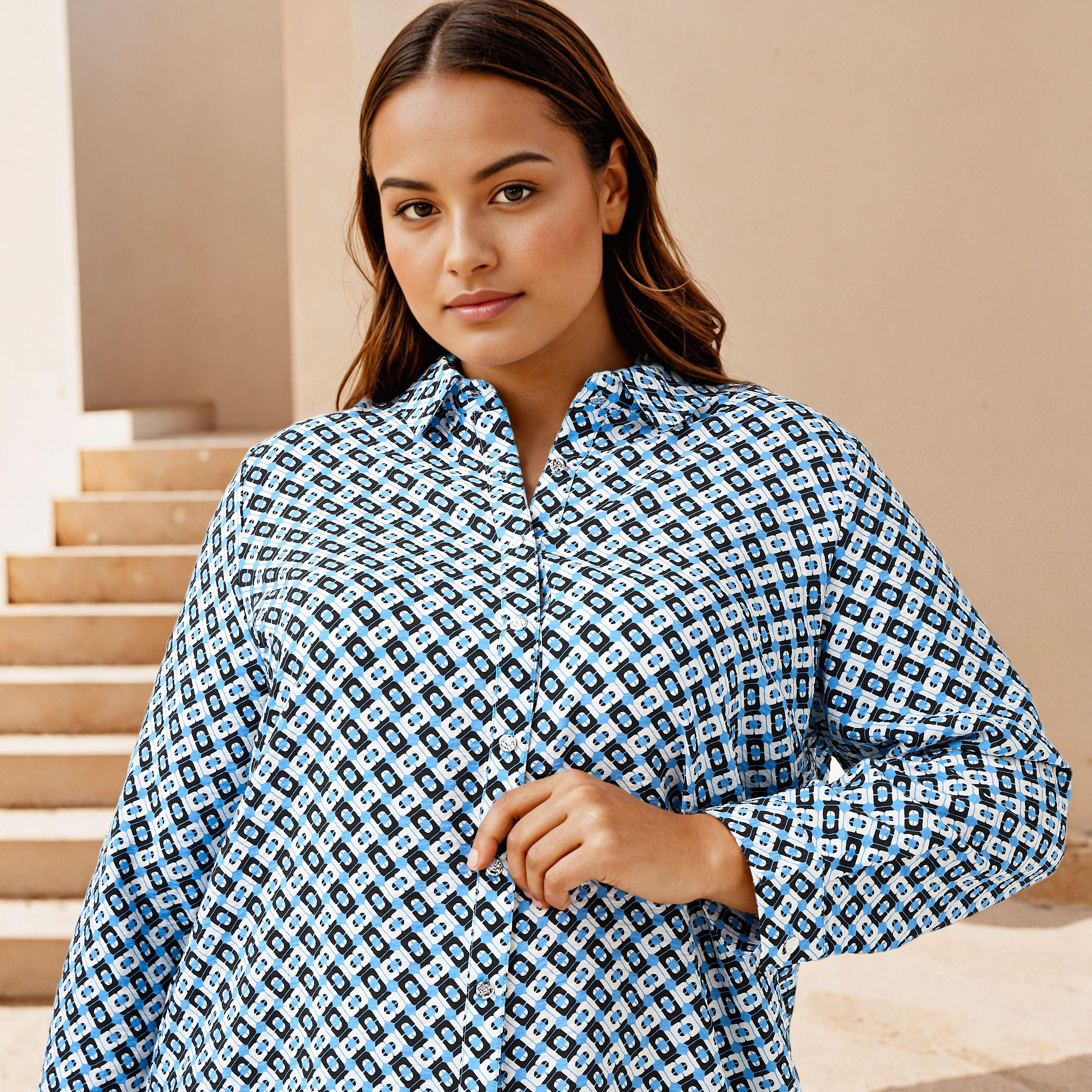قميص مقاس كبير بطبعات من أولا بوبكن-women-clothing-shirtsandblouses-shirts-image-2