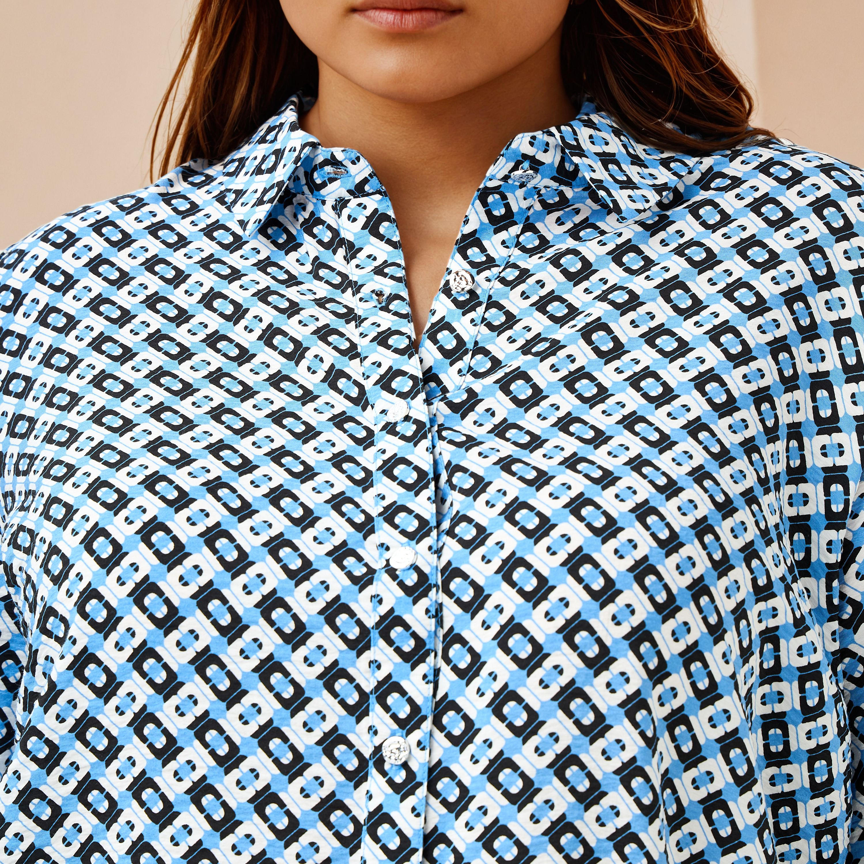 قميص مقاس كبير بطبعات من أولا بوبكن-women-clothing-shirtsandblouses-shirts-image-1