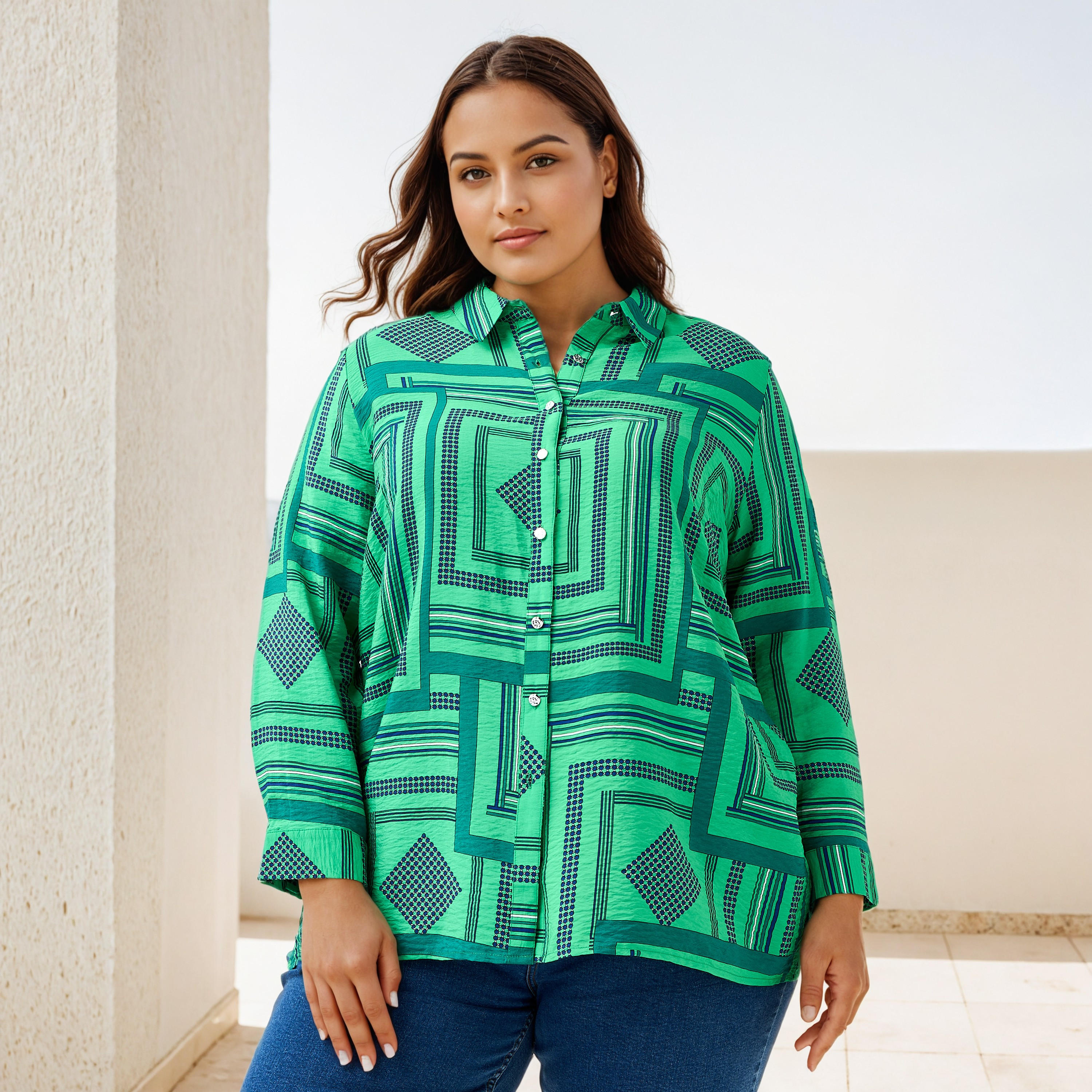 قميص مقاس كبير بطبعات من أولا بوبكن-women-clothing-shirtsandblouses-shirts-image-5
