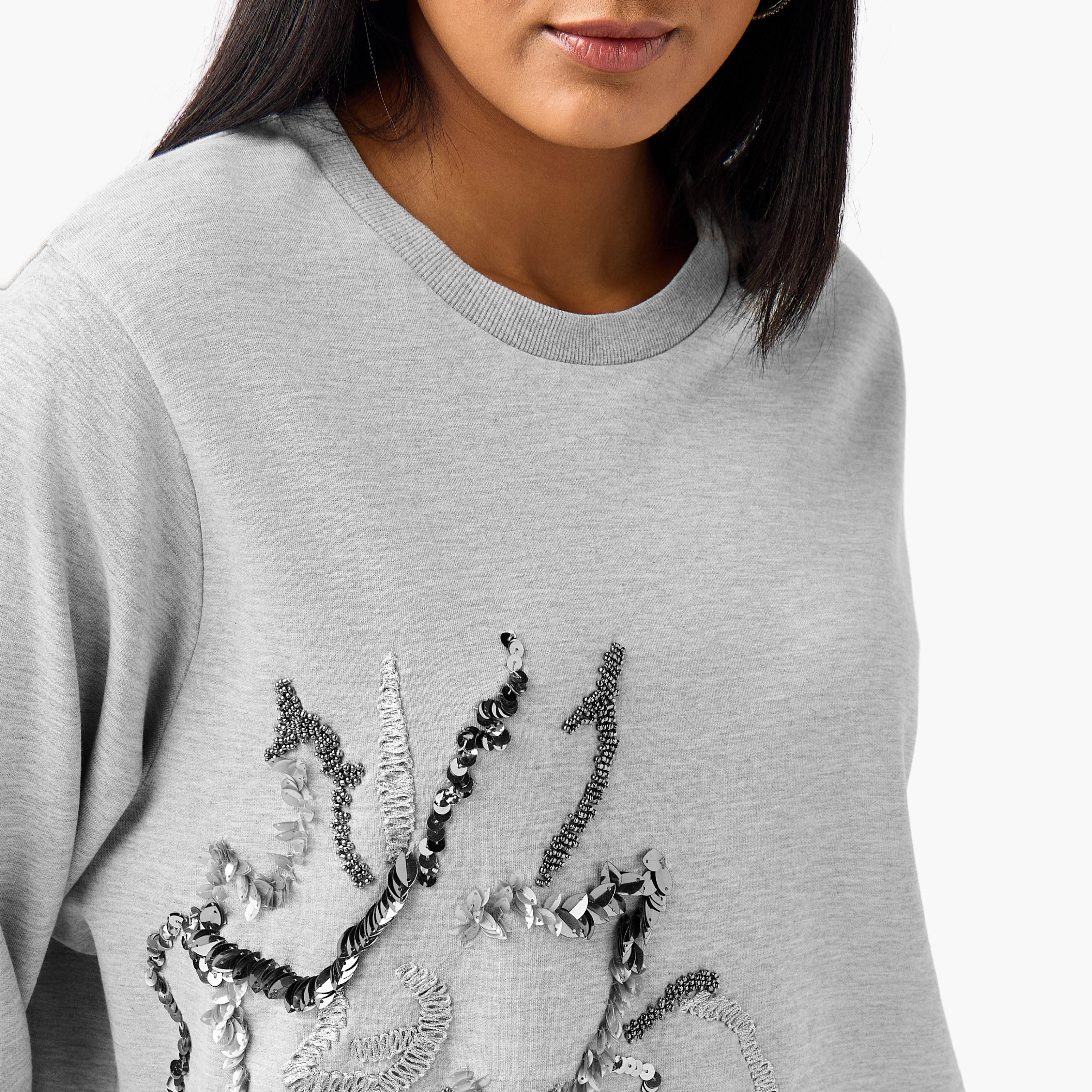 سويت شيرت بزينة من أولا بوبكن-women-winterwear-hoodiesandsweatshirts-sweatshirts-image-4