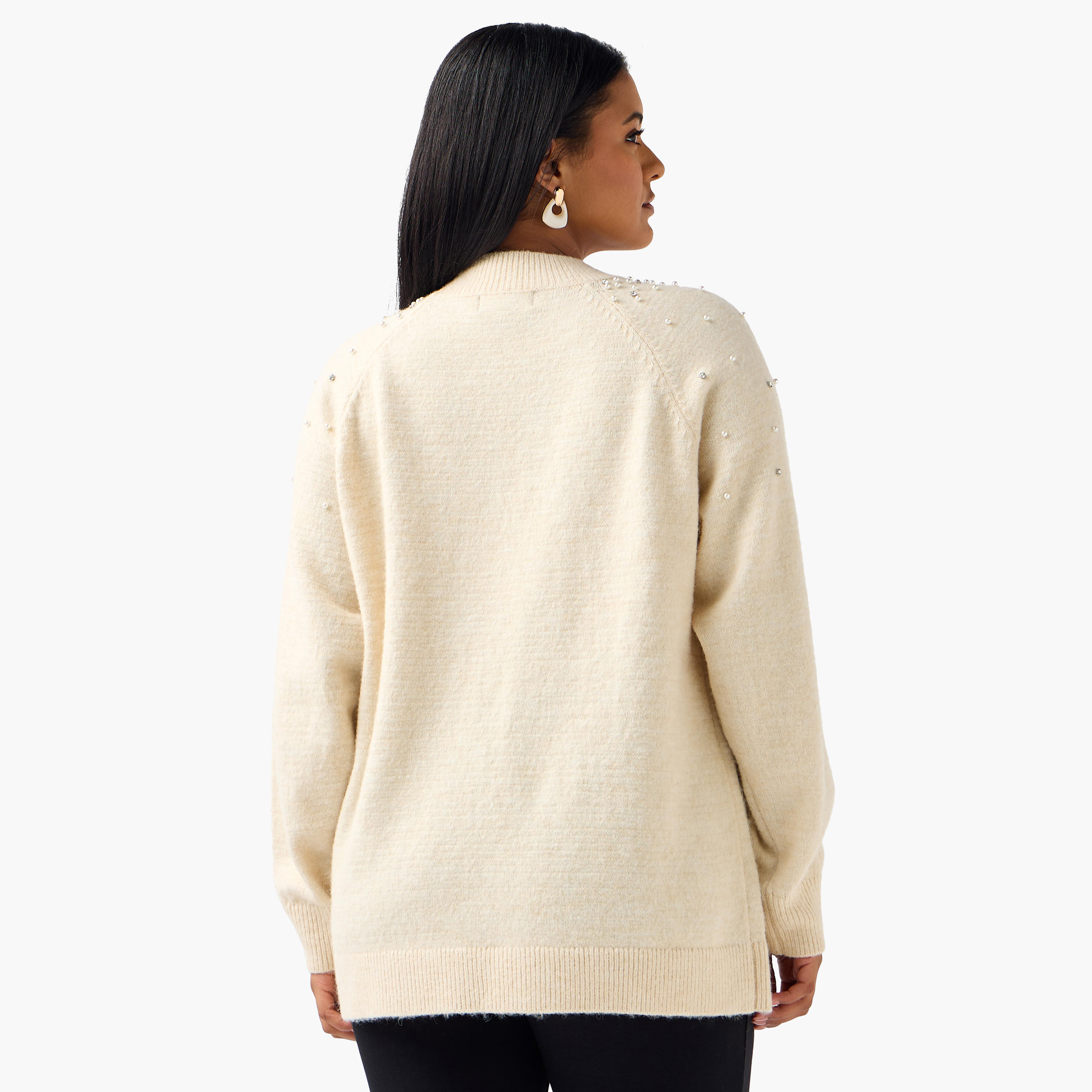 سترة مزينة بقصة عادية وياقة ضيقة من أولا بوبكين-women-clothing-cardigansandjumpers-jumpers-image-4
