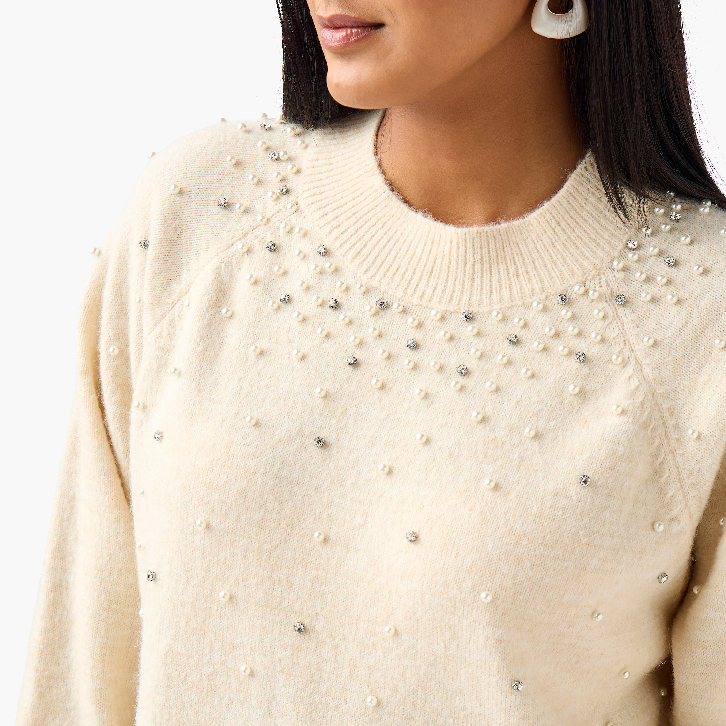 سترة مزينة بقصة عادية وياقة ضيقة من أولا بوبكين-women-clothing-cardigansandjumpers-jumpers-image-5