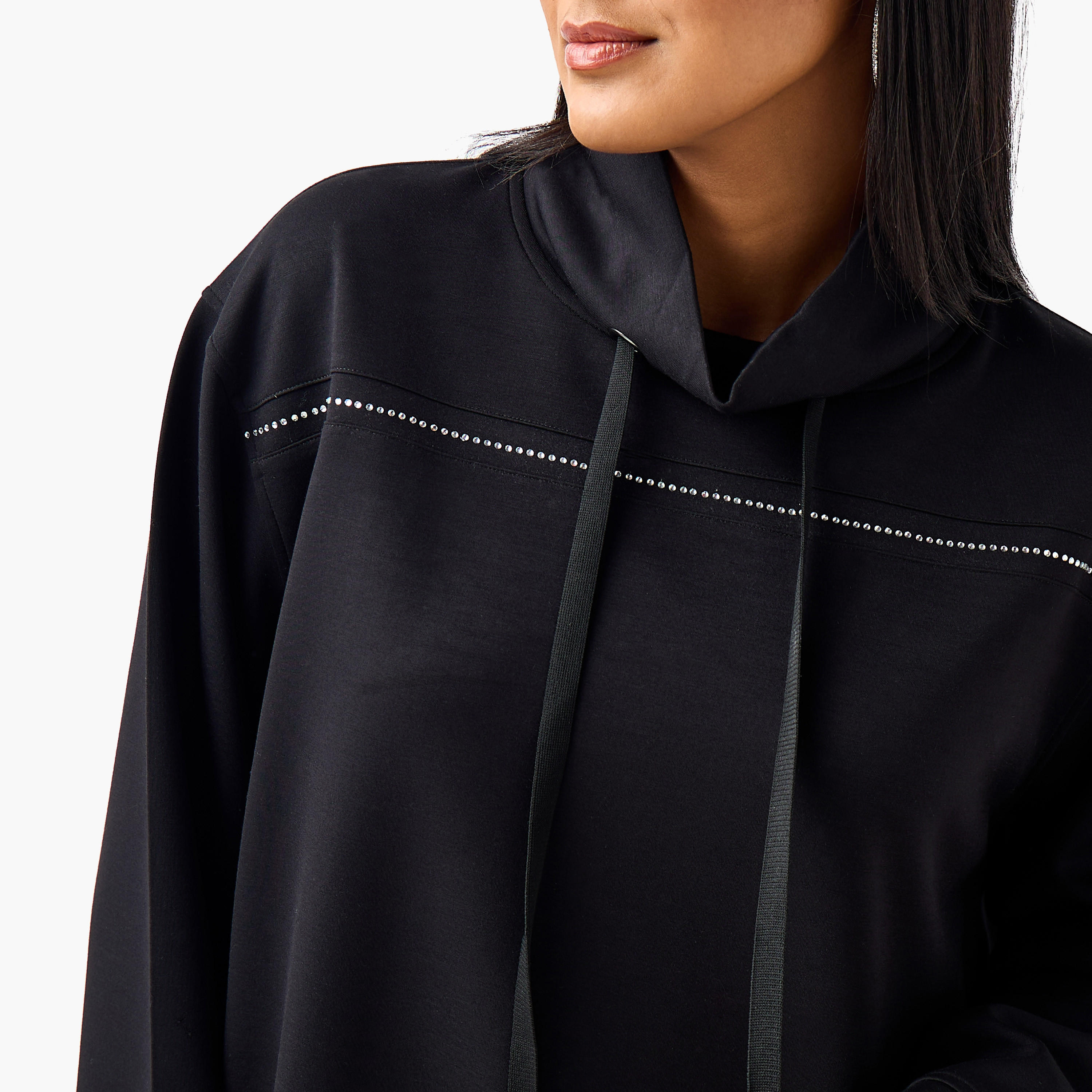 Ulla Popken Relaxed Fit Sweatshirt with Embellishment-women-winterwear-hoodiesandsweatshirts-sweatshirts-image-4