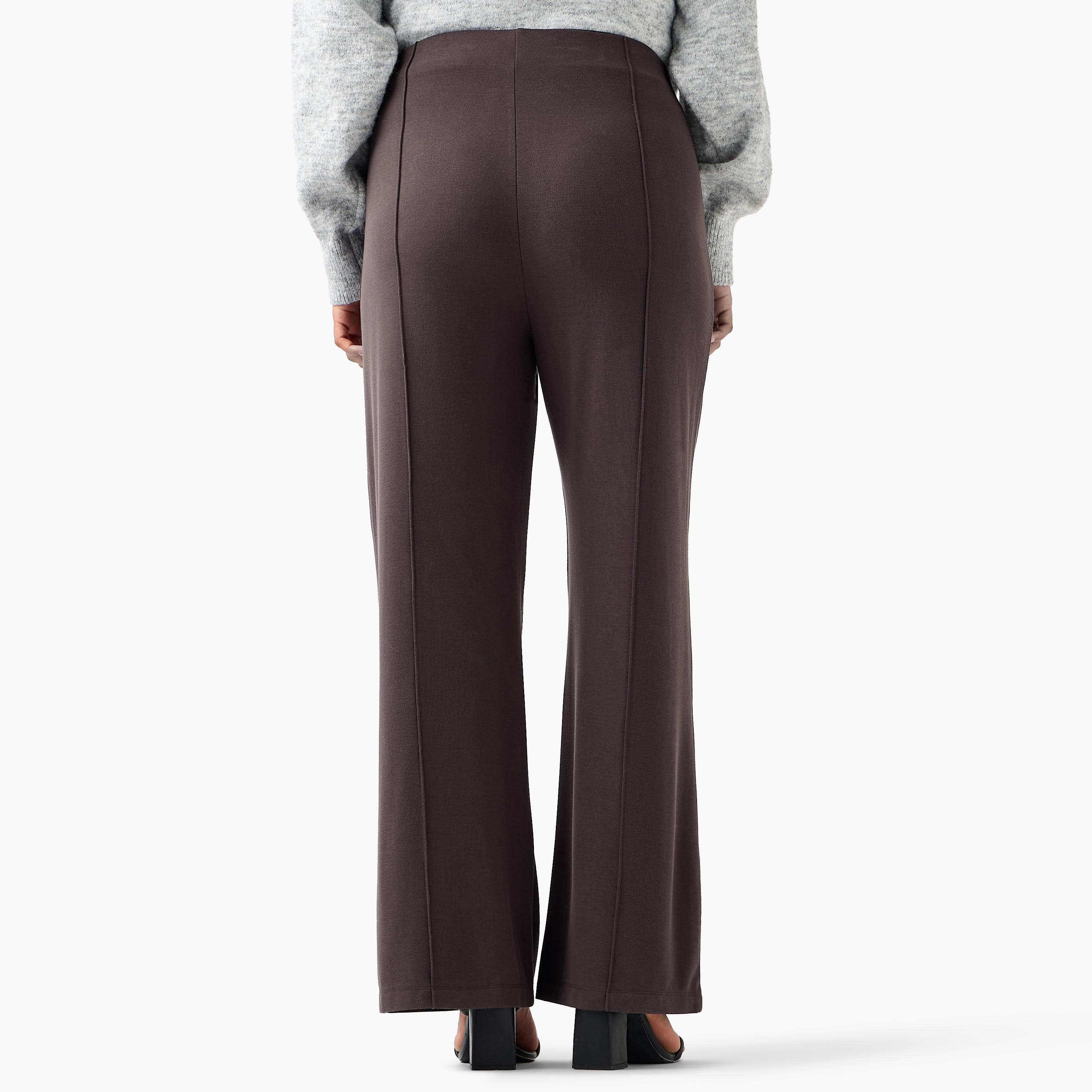 Ulla Popken Pintuck Regular Fit Flexi Waist Trousers-women-clothing-bottoms-trousers-image-3