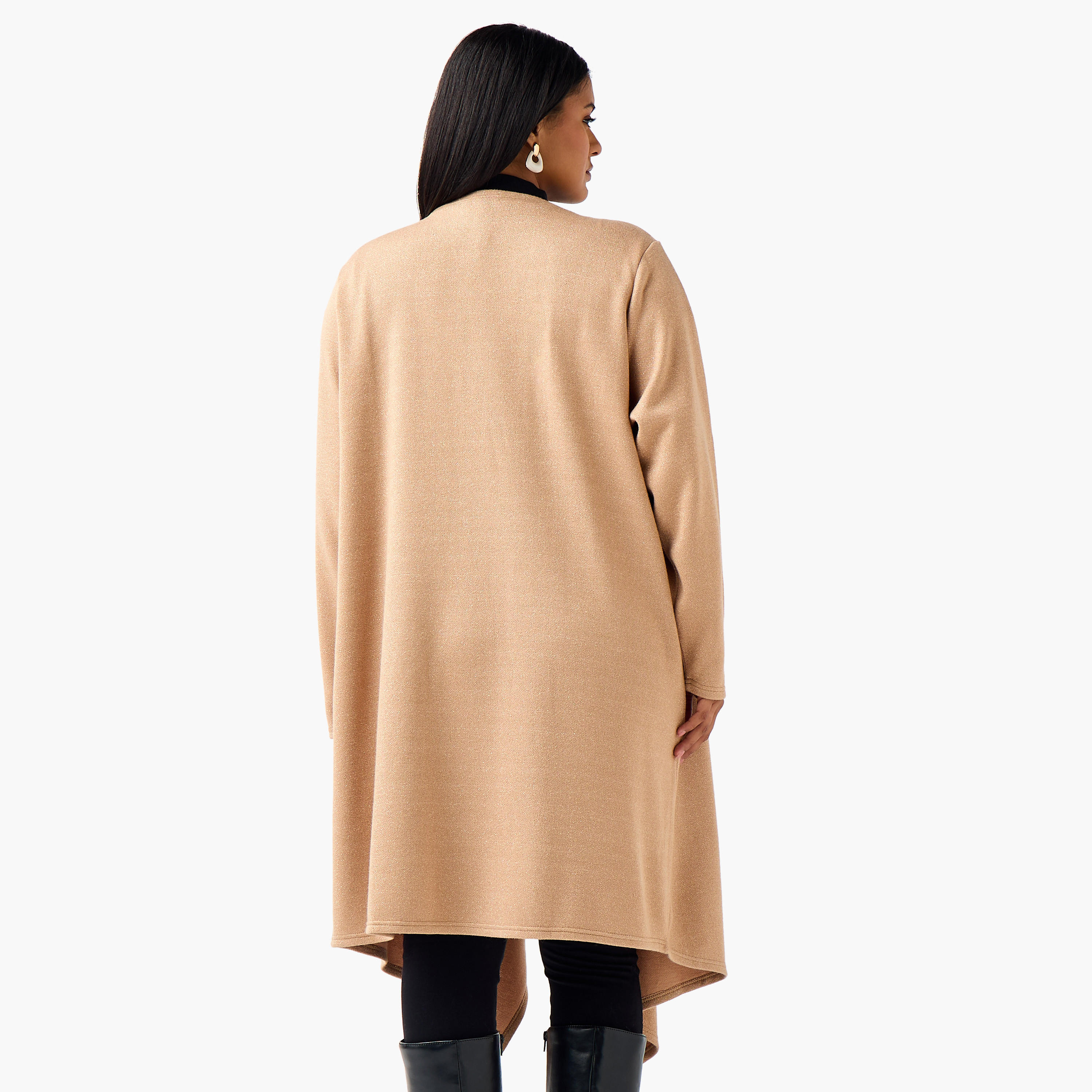 كارديجان طويل بحافة غير متماثلة وقصة مريحة من أولا بوبكين-women-winterwear-cardigansandjumpers-cardigans-image-4
