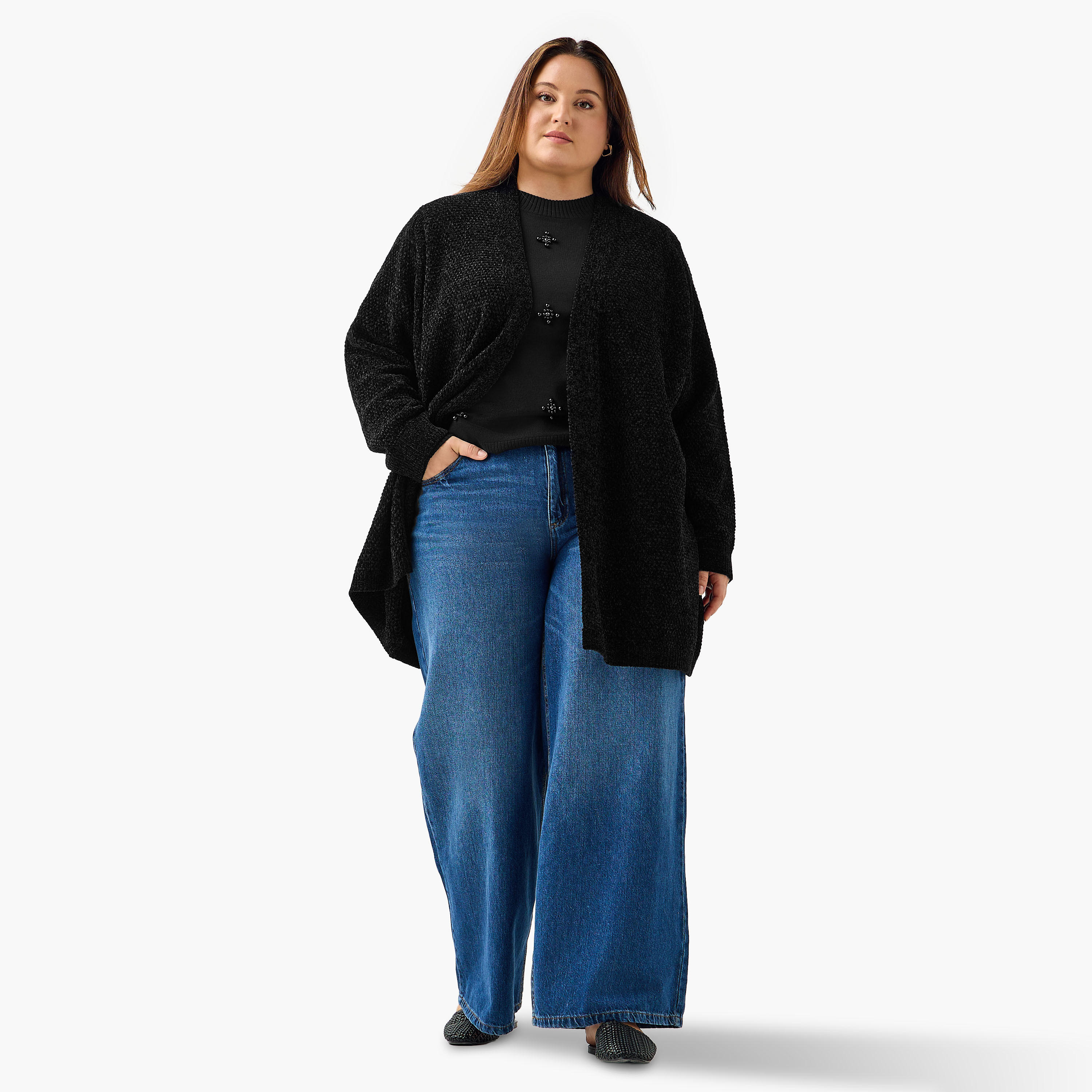 كارديجان محبوك بارز الملمس من أولا بوبكن-women-winterwear-cardigansandjumpers-cardigans-image-4