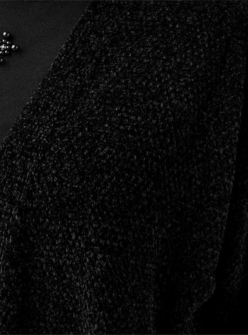 Ulla Popken Textured Knit Cardigan-women-winterwear-cardigansandjumpers-cardigans-image-5