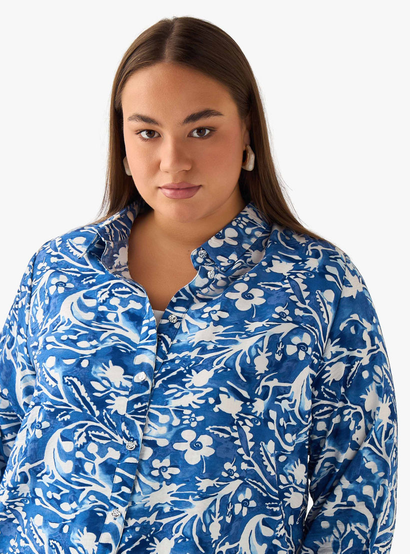 قميص بقصّة عادية فيسكوز بطبعات زهور من أولا بوبكن-women-clothing-shirtsandblouses-shirts-image-3