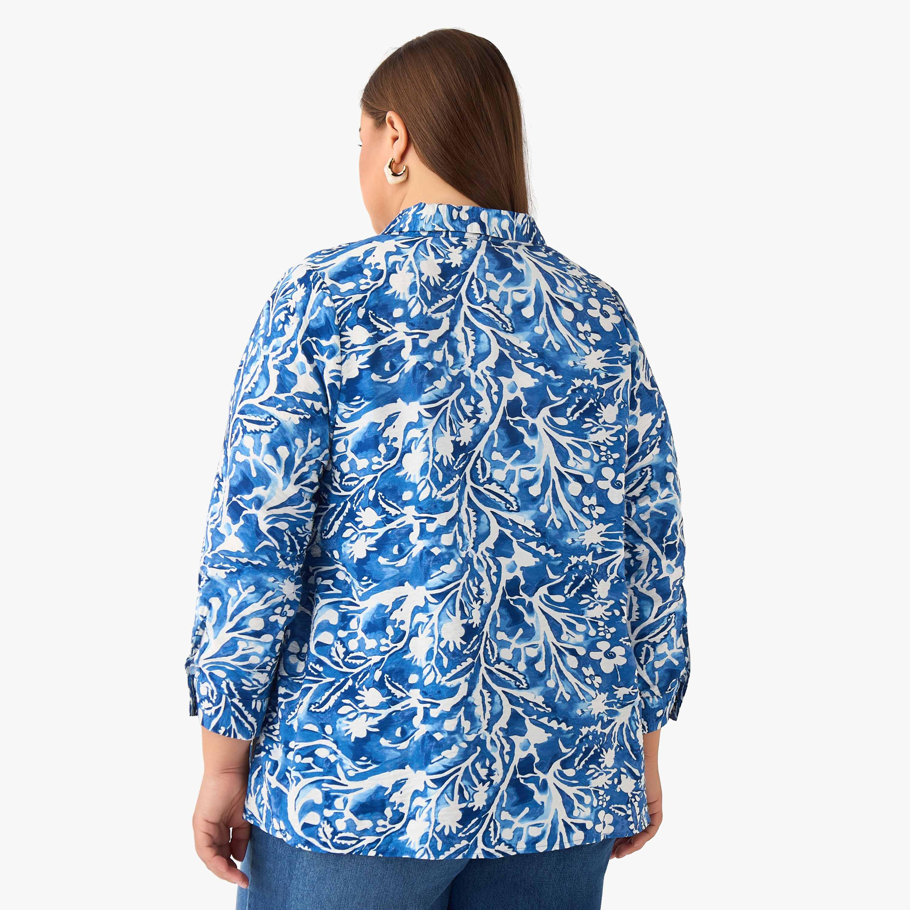 قميص بقصّة عادية فيسكوز بطبعات زهور من أولا بوبكن-women-clothing-shirtsandblouses-shirts-image-4
