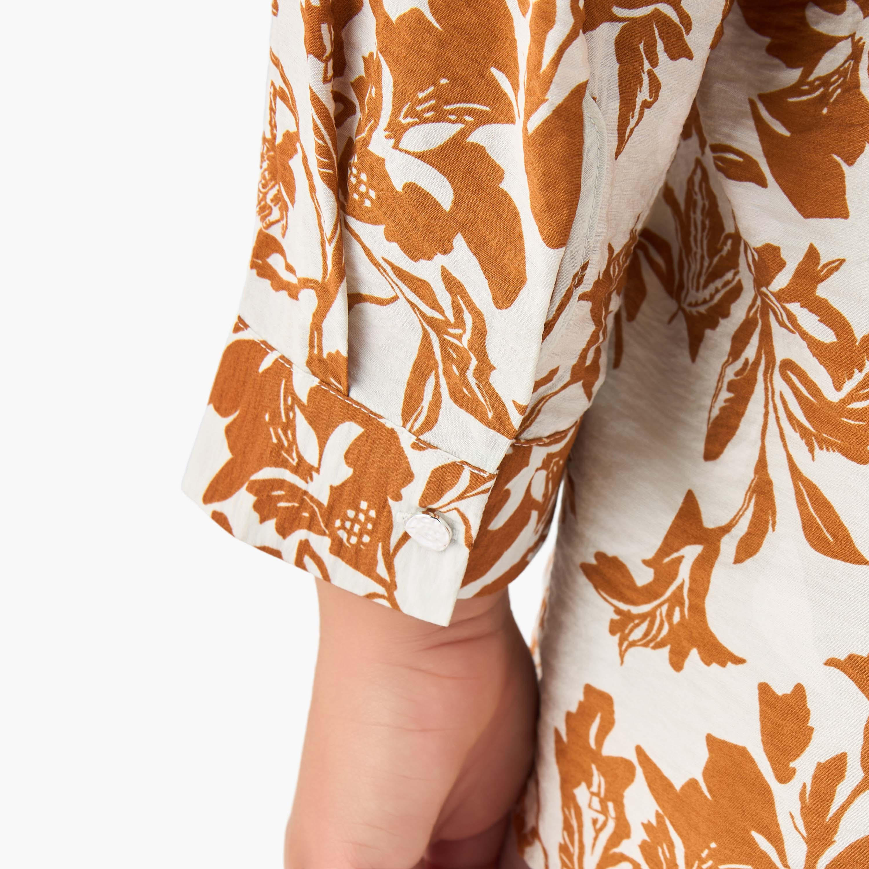 Ulla Popken Regular Fit Viscose Shirt with Floral Print-women-clothing-shirtsandblouses-shirts-image-5