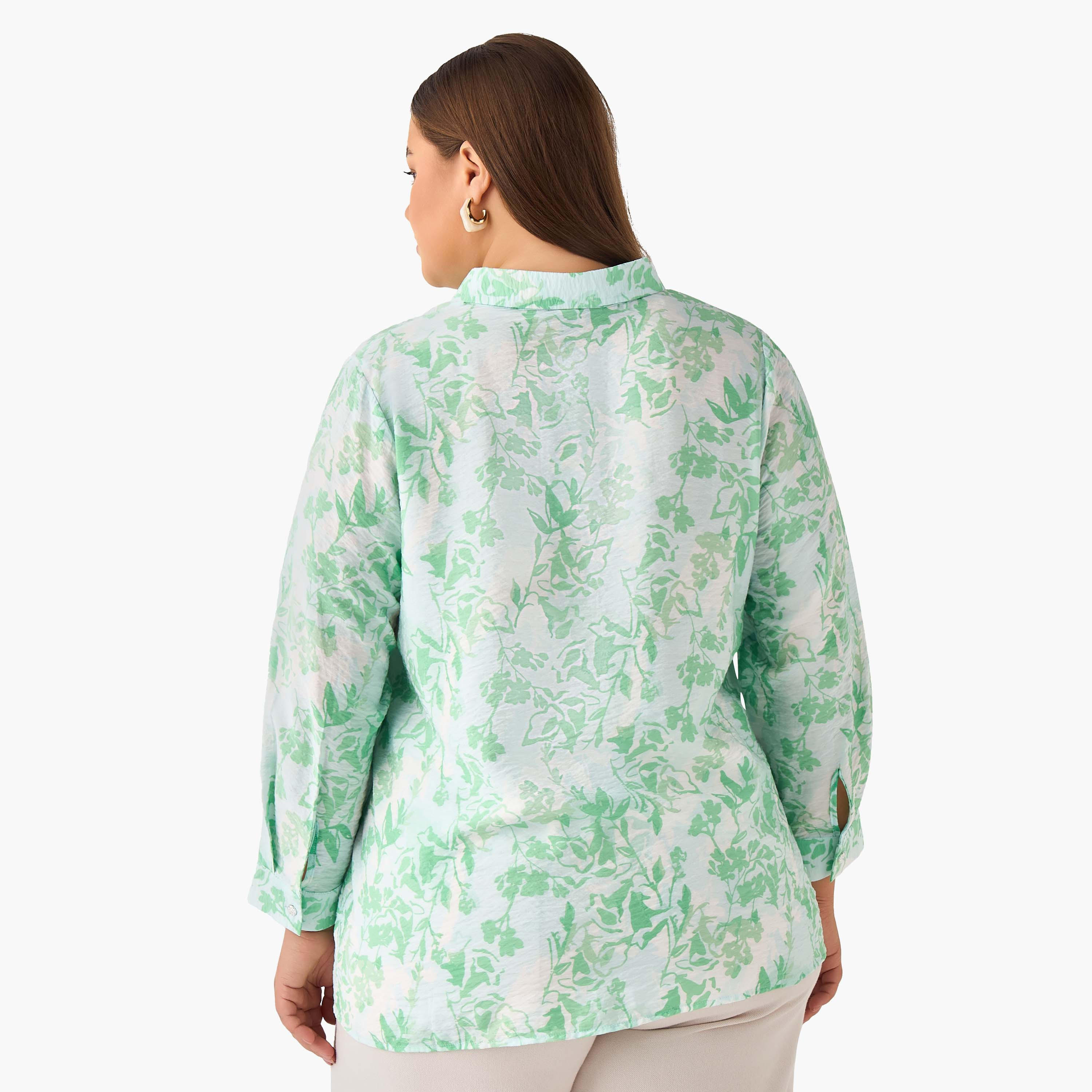 قميص بقصّة عادية فيسكوز بطبعات زهور من أولا بوبكن-women-clothing-shirtsandblouses-shirts-image-4