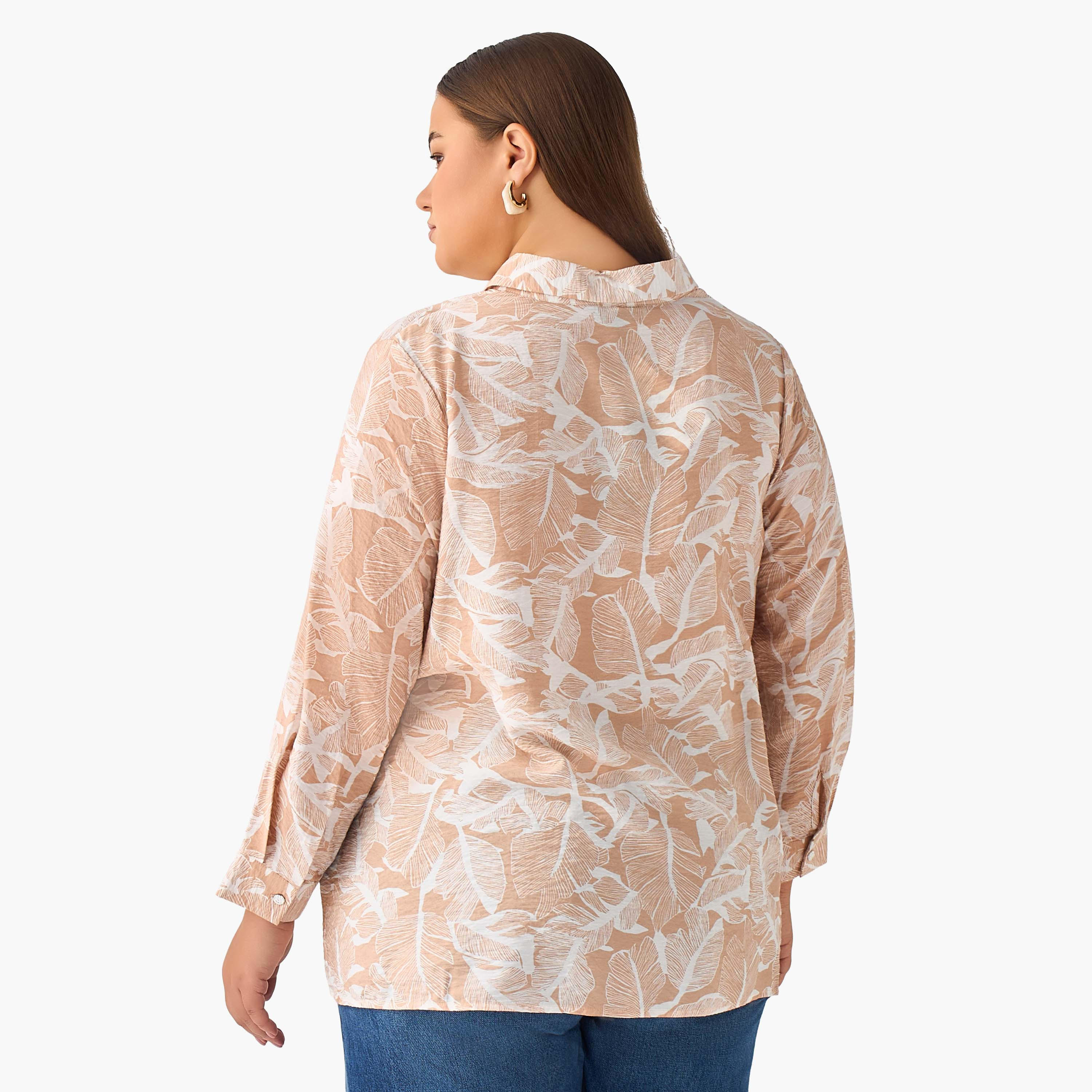 قميص بقصّة عادية فيسكوز بطبعات زهور من أولا بوبكن-women-clothing-shirtsandblouses-shirts-image-3