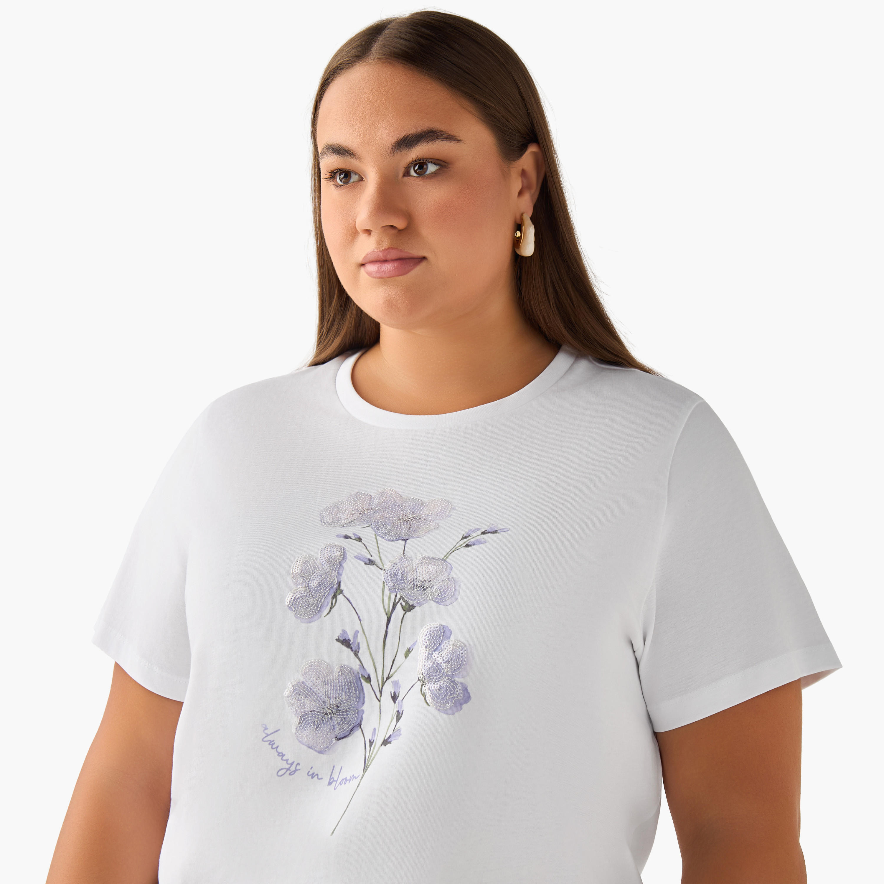 تيشيرت قطن بزهور ترتر من أولا بوبكين-women-clothing-tshirts-image-2