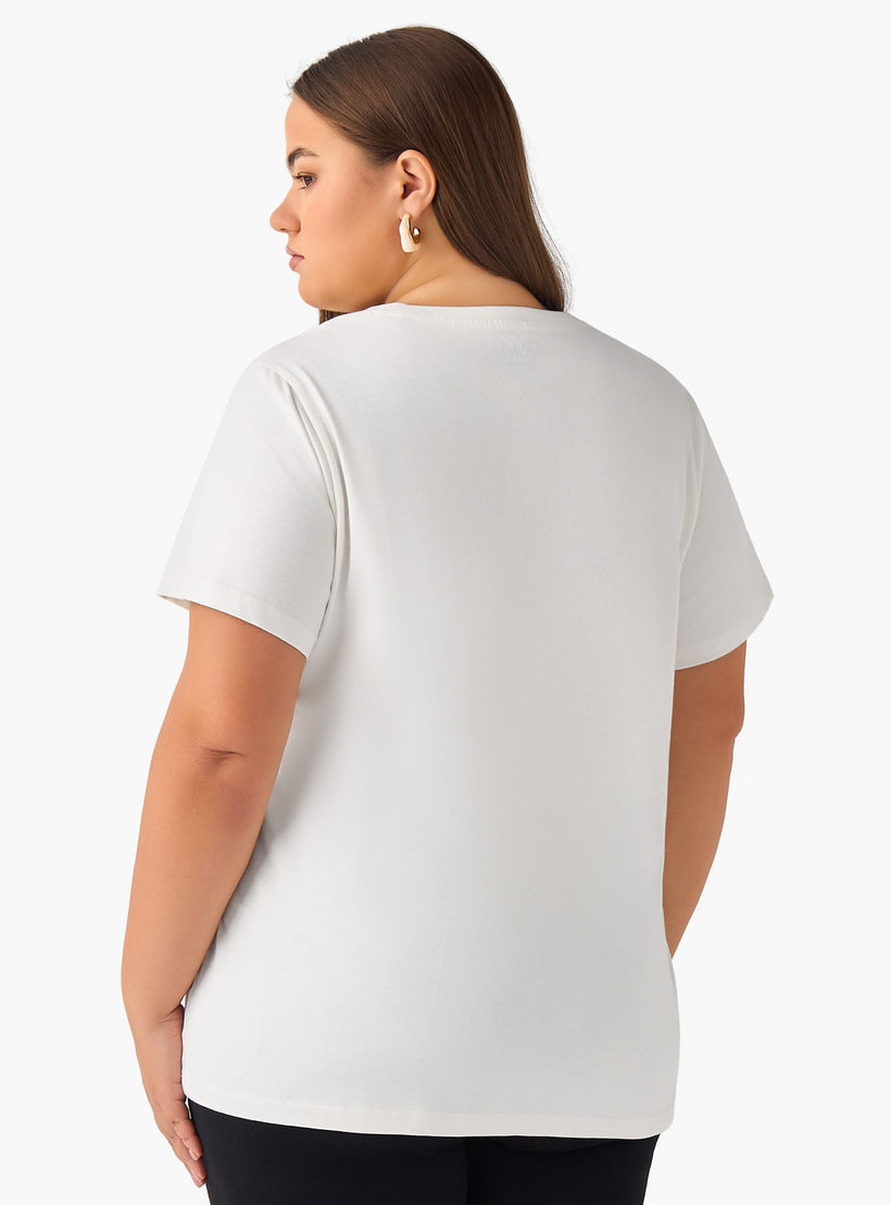 Ulla Popken Relaxed Fit Cotton T-shirt with Graphic Print-women-clothing-tshirts-image-3