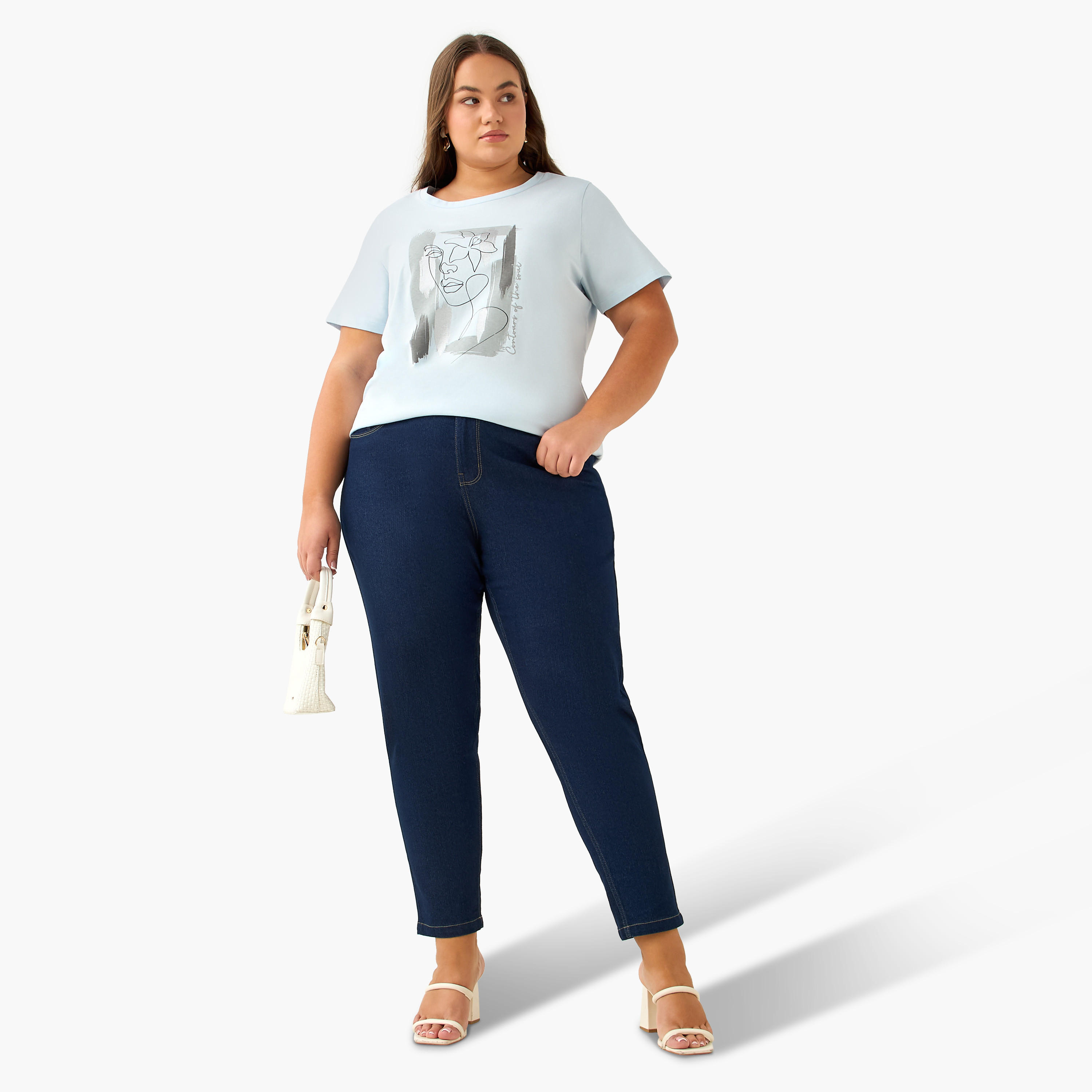 تيشيرت بقصة مريحة وطبعات من أولا بوبكين-women-clothing-tshirts-image-4