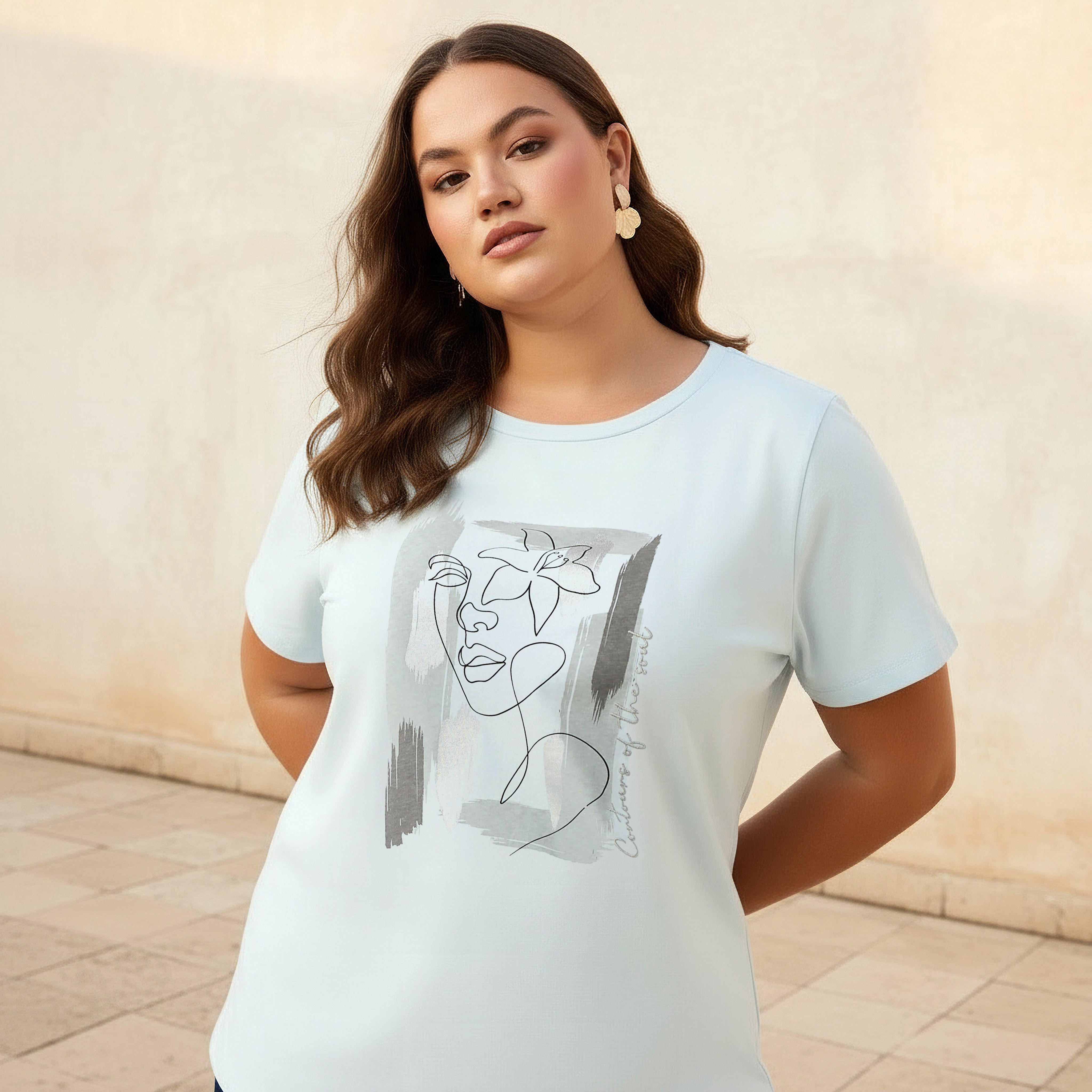 تيشيرت بقصة مريحة وطبعات من أولا بوبكين-women-clothing-tshirts-image-6