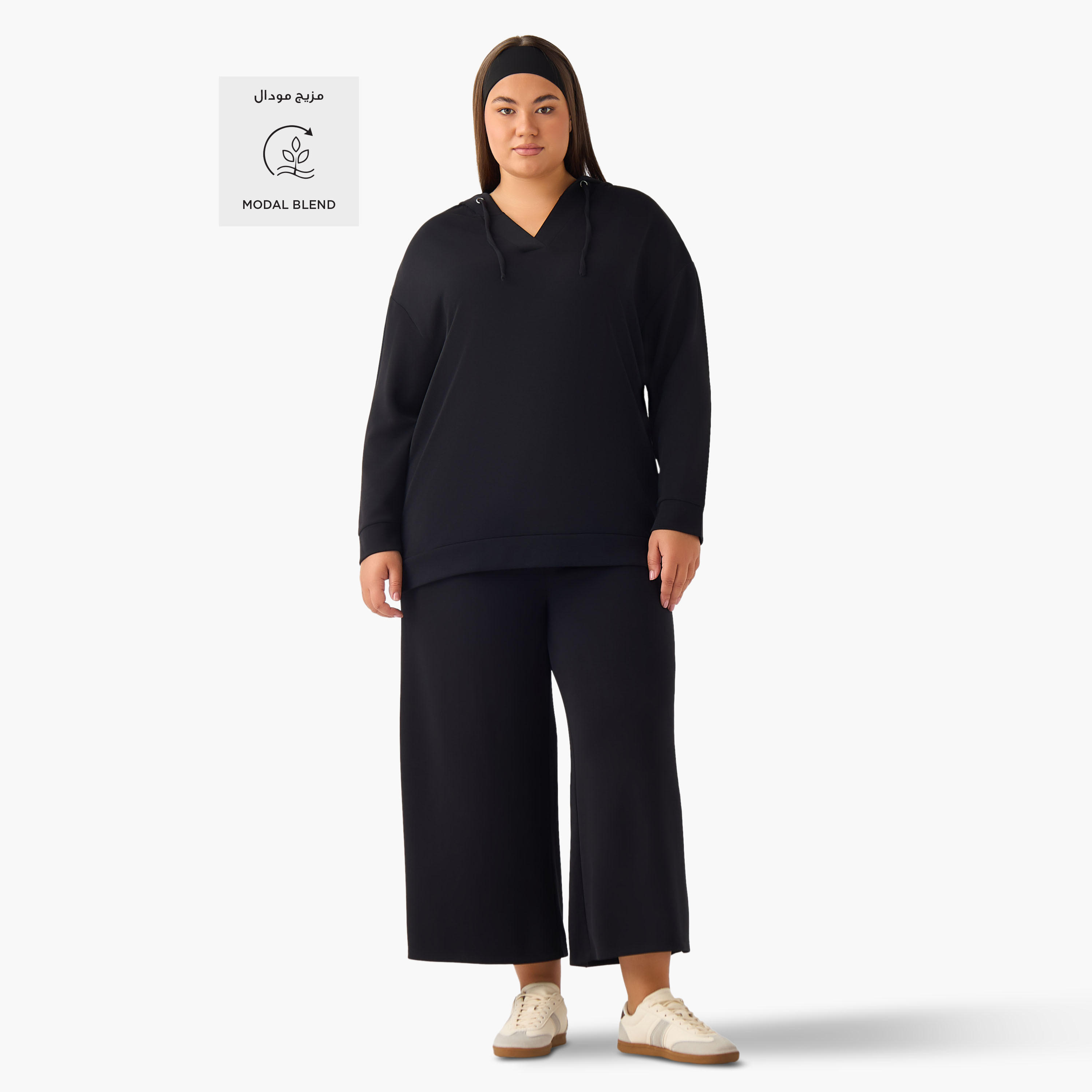 هودي مقاس كبير من أولا بوبكين-women-clothing-coordsets-image-4