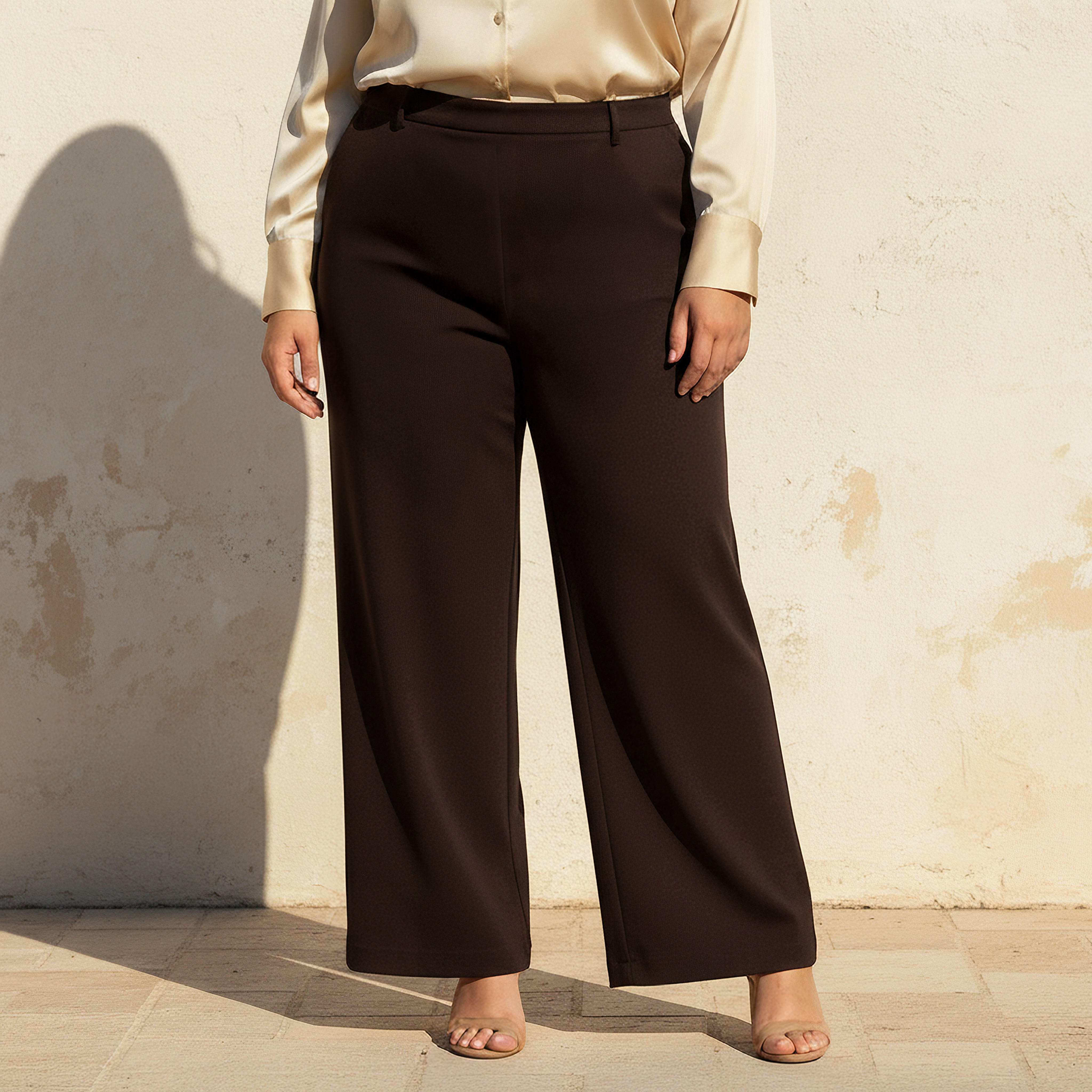 بنطلون بونتي بقصّة مستقيمة من أولّا بوبكن-women-clothing-bottoms-trousers-image-5