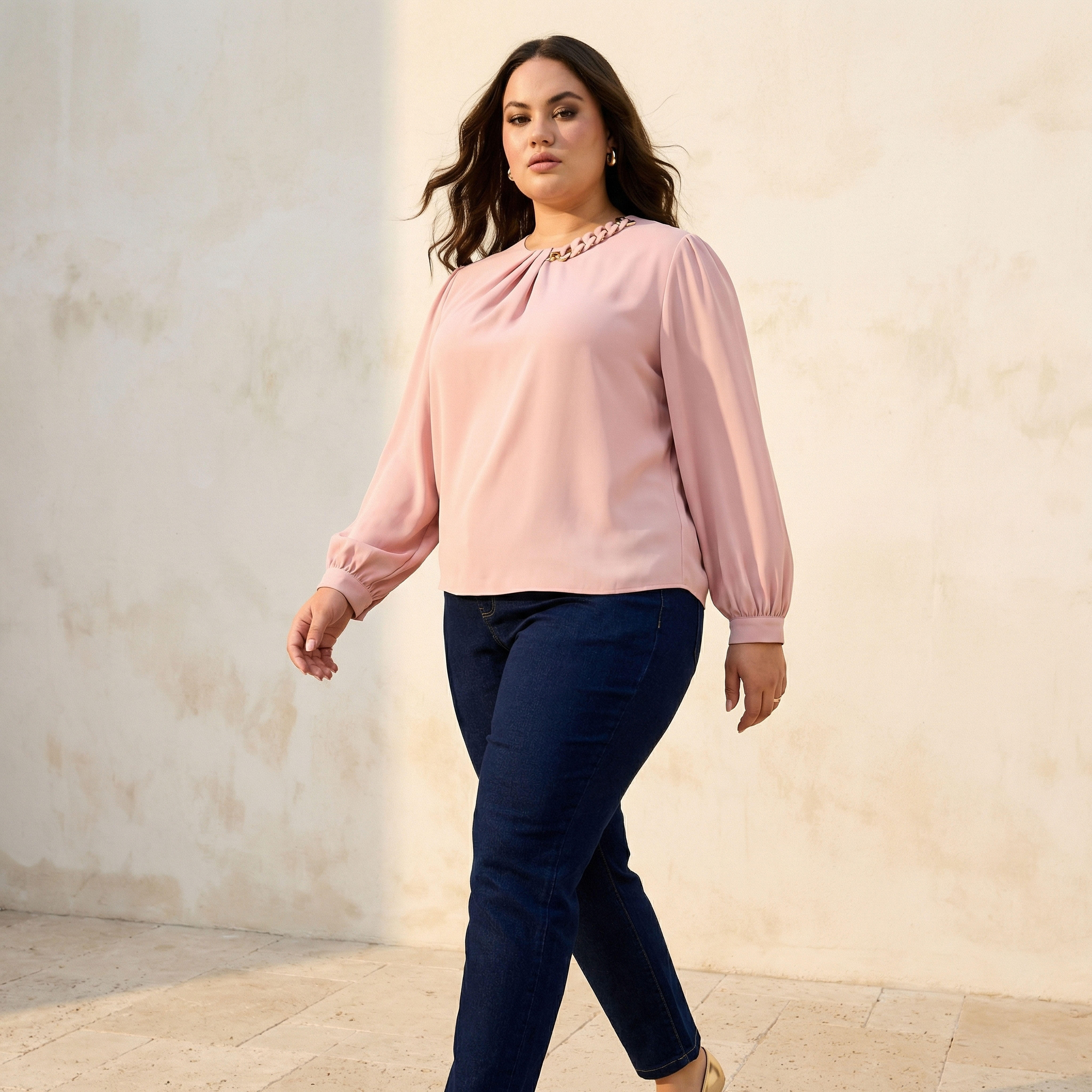بلوزة بزينة سلسلة من أولا بوبكين-women-clothing-shirtsandblouses-blouses-image-2