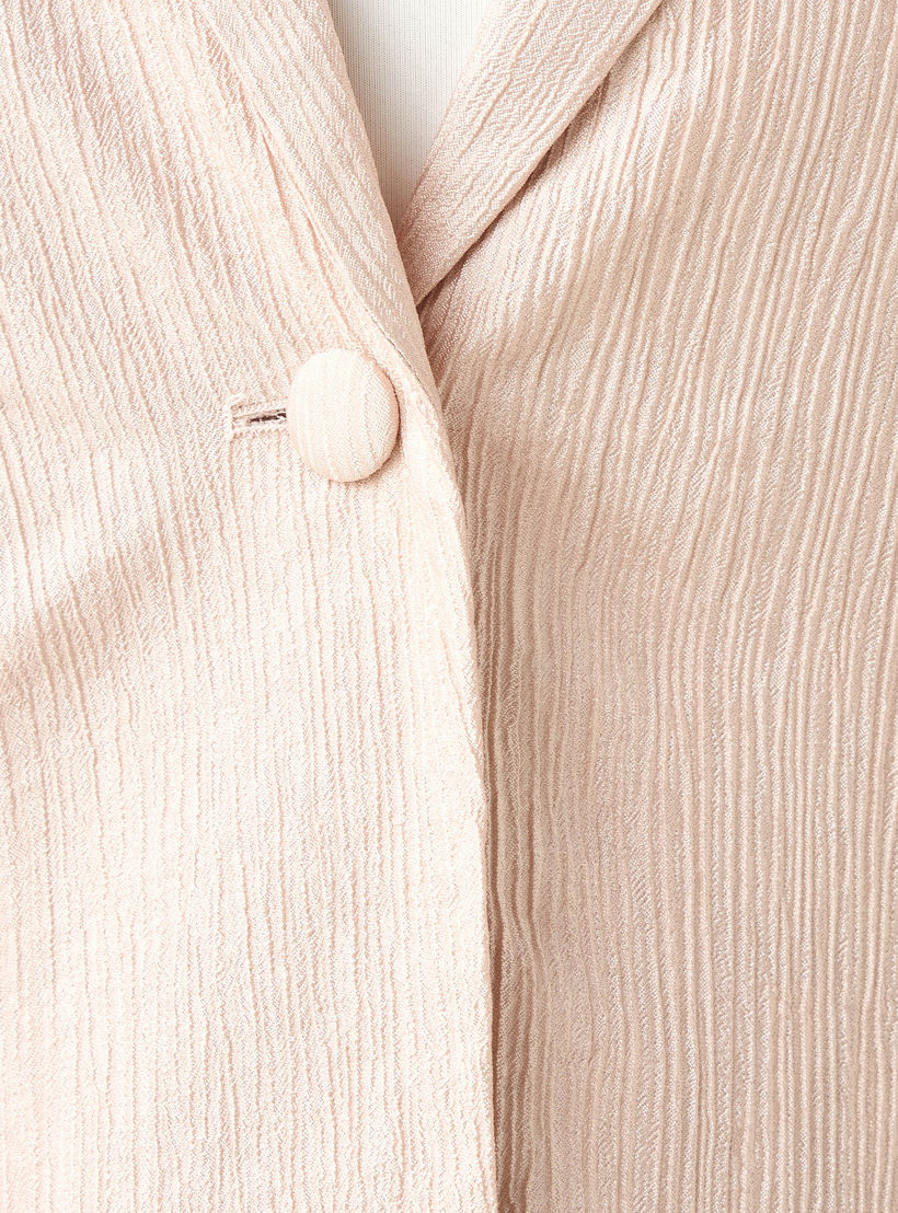 بليزر بقصّة مريحة بارز الملمس للنساء من أولا بوبكن-women-clothing-coatsandjackets-blazers-image-6