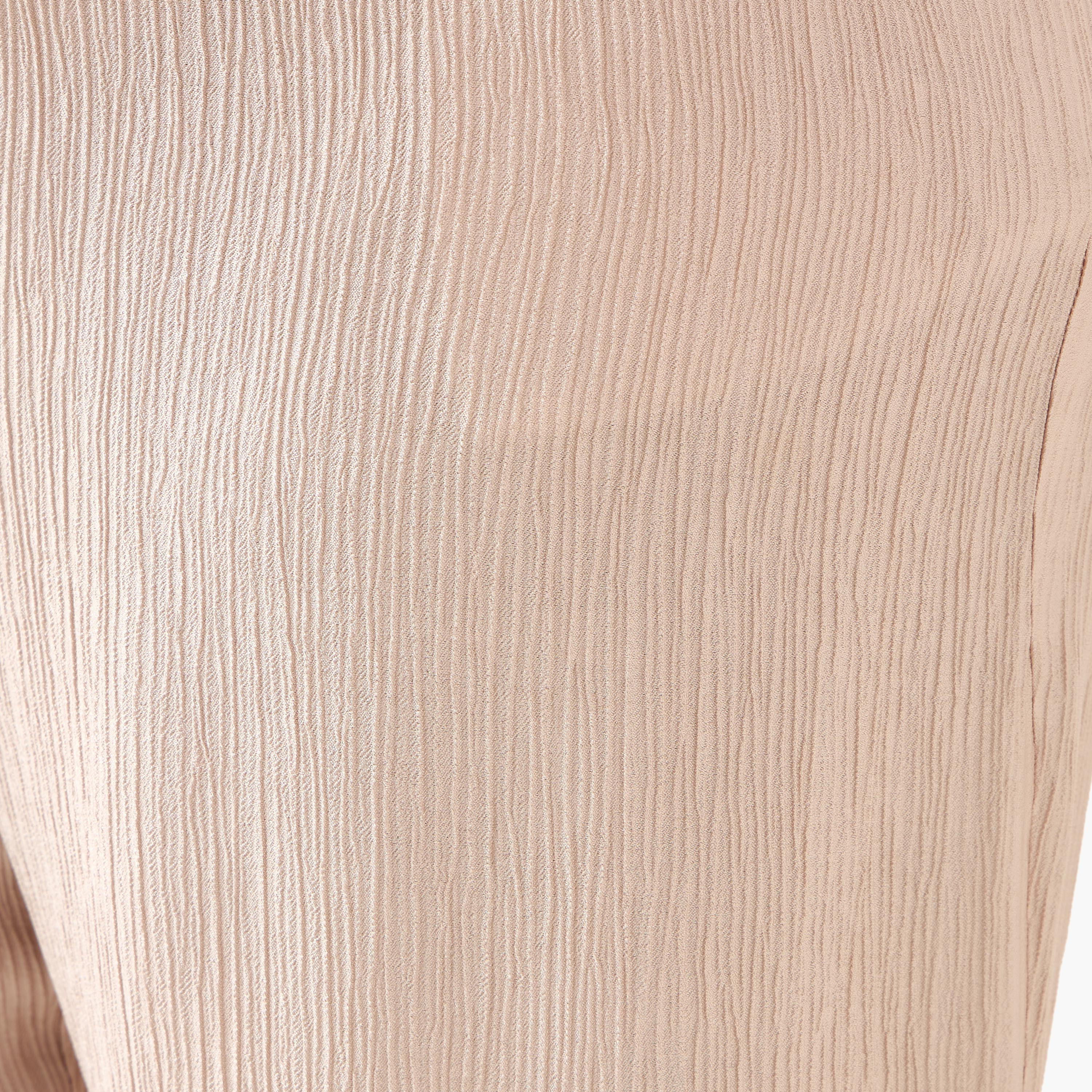 بنطلون بارز الملمس بقصّة مستقيمة من أولا بوبكن-women-clothing-coordsets-image-6