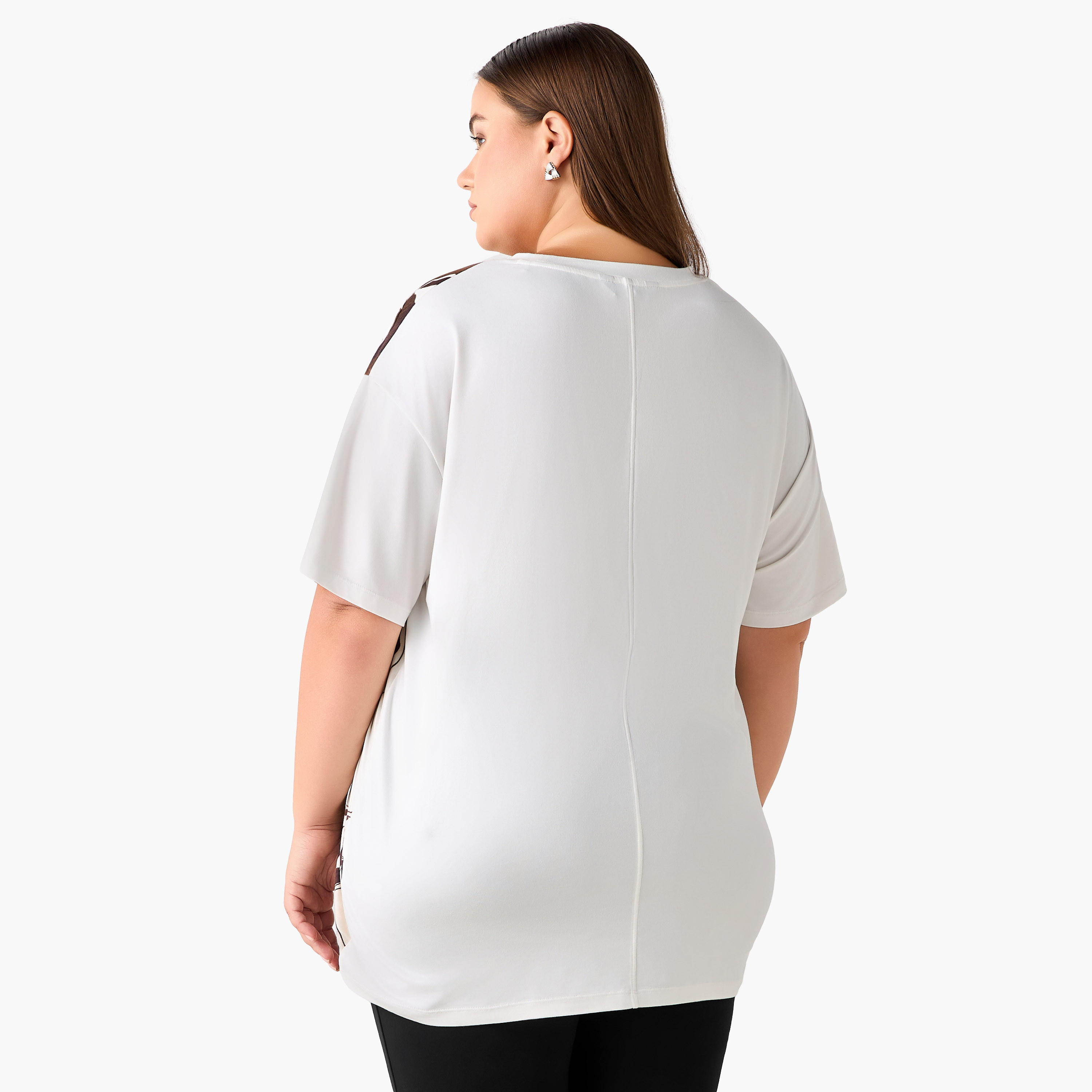 Ulla Popken Relaxed Fit T-shirt with Applique Accent-women-clothing-tshirts-image-6