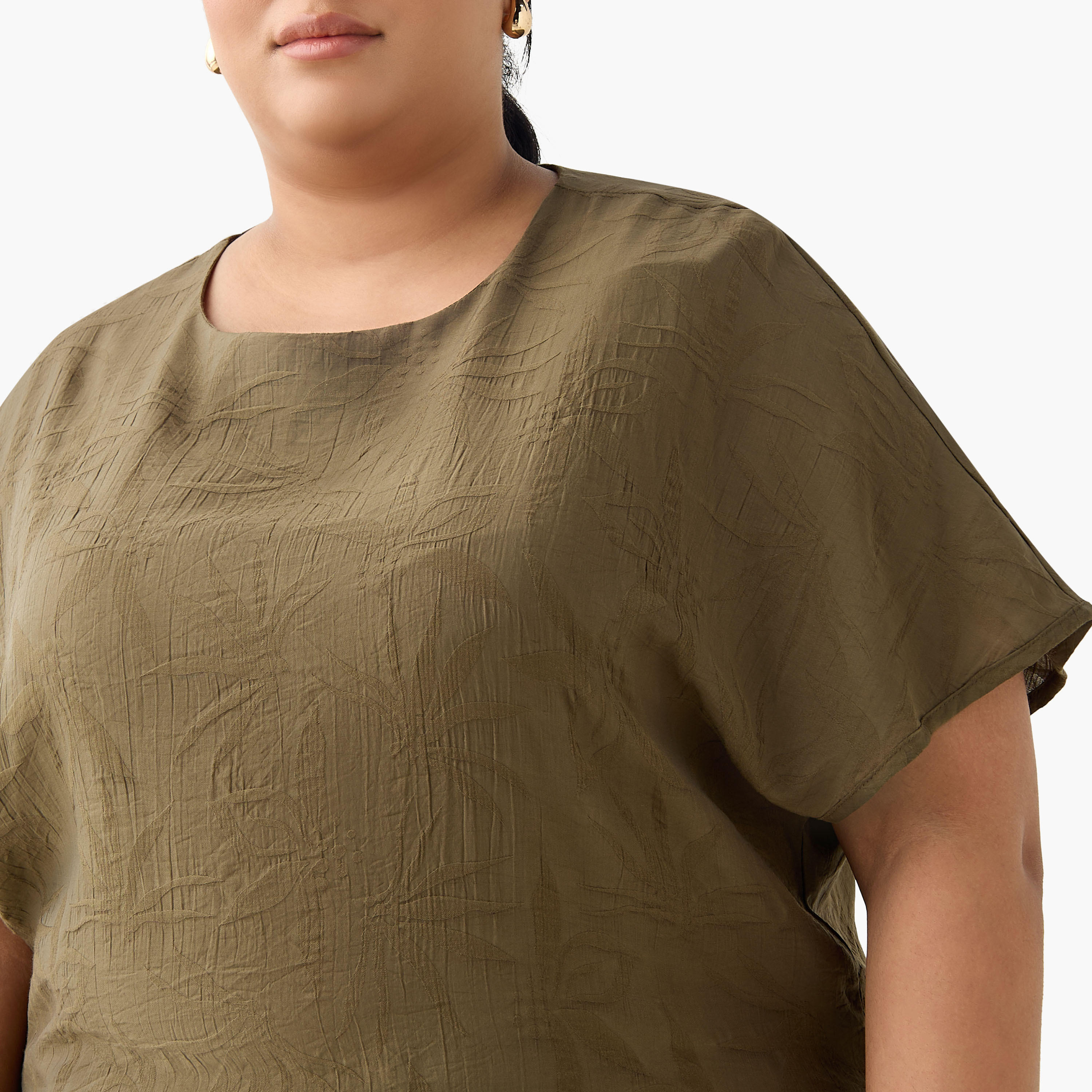 بلوزة زهرية جاكار من أولا بوبكين-women-clothing-coordsets-image-5