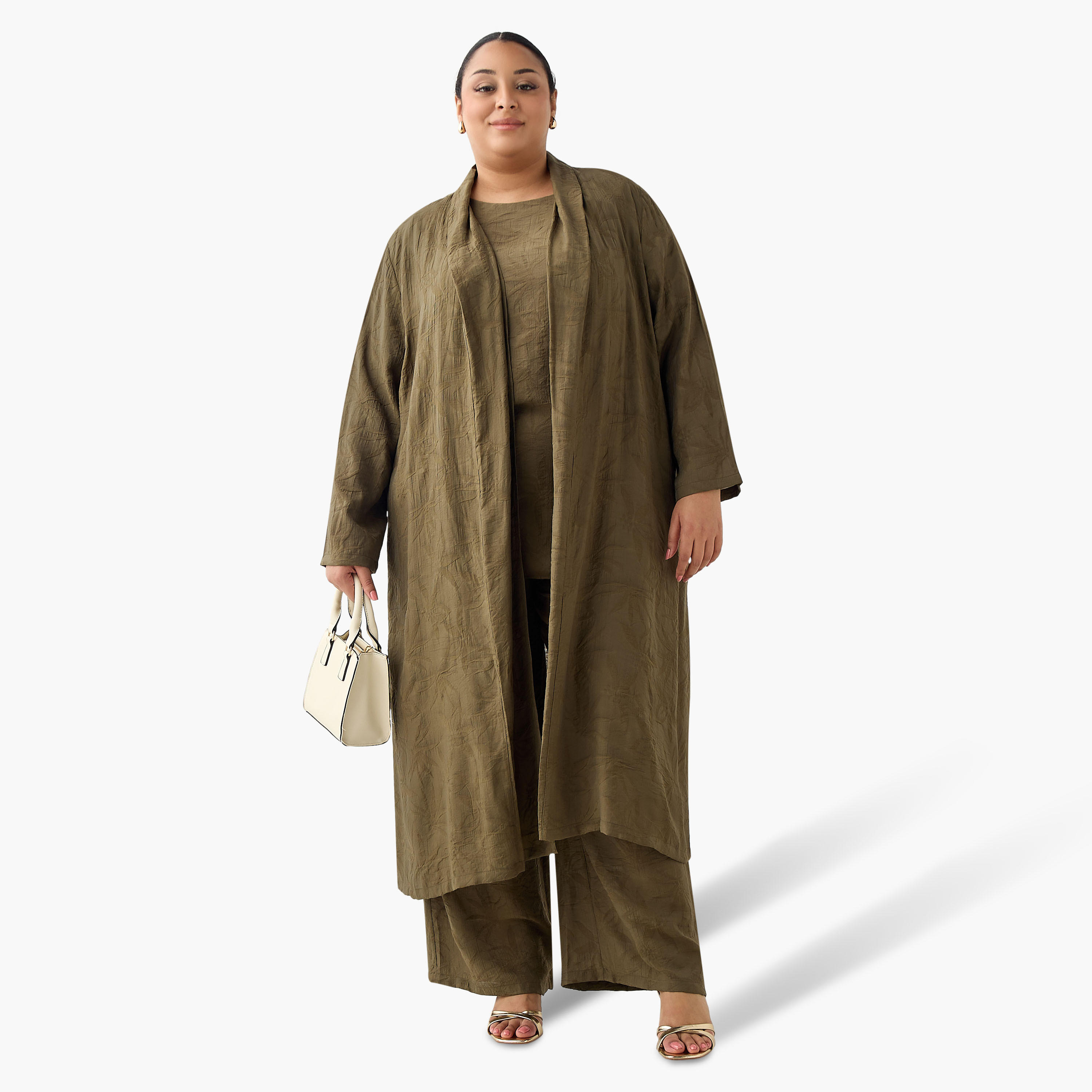 بنطلون جاكار زهري من أولا بوبكين-women-clothing-coordsets-image-4