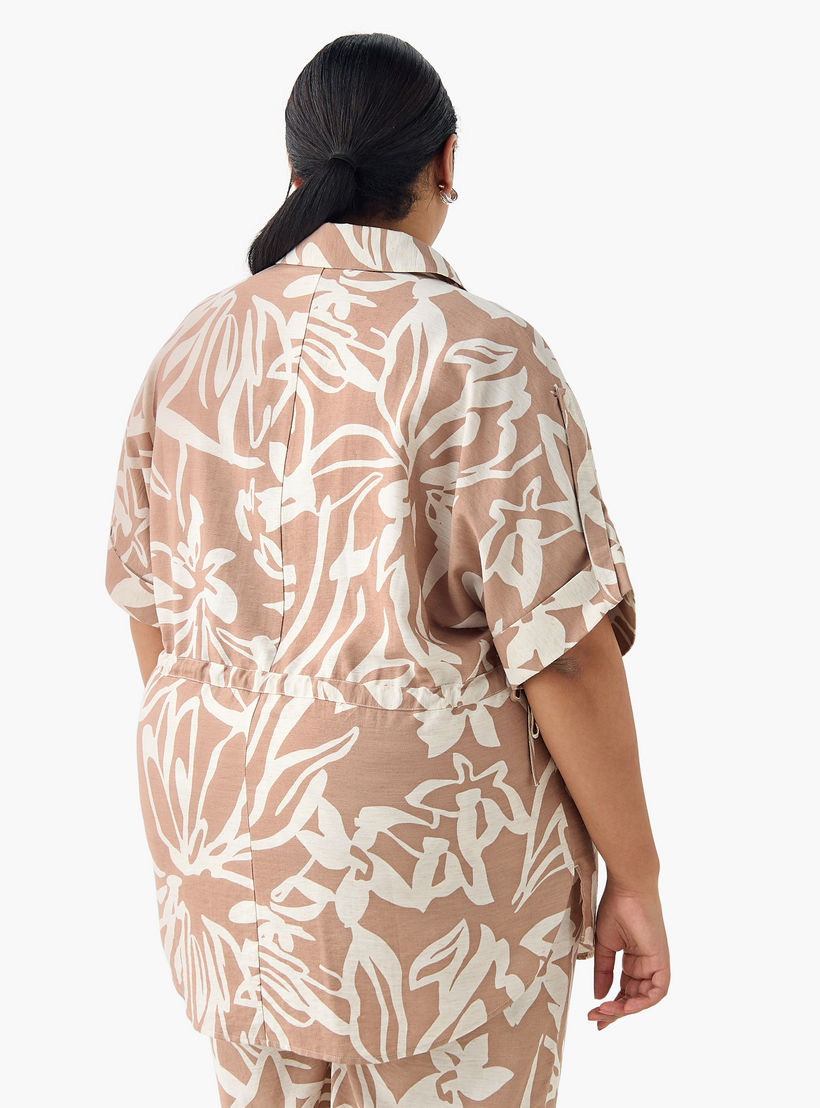 قميص بقصة مريحة وأربطة وطبعات من أولا بوبكن-women-clothing-shirtsandblouses-shirts-image-4