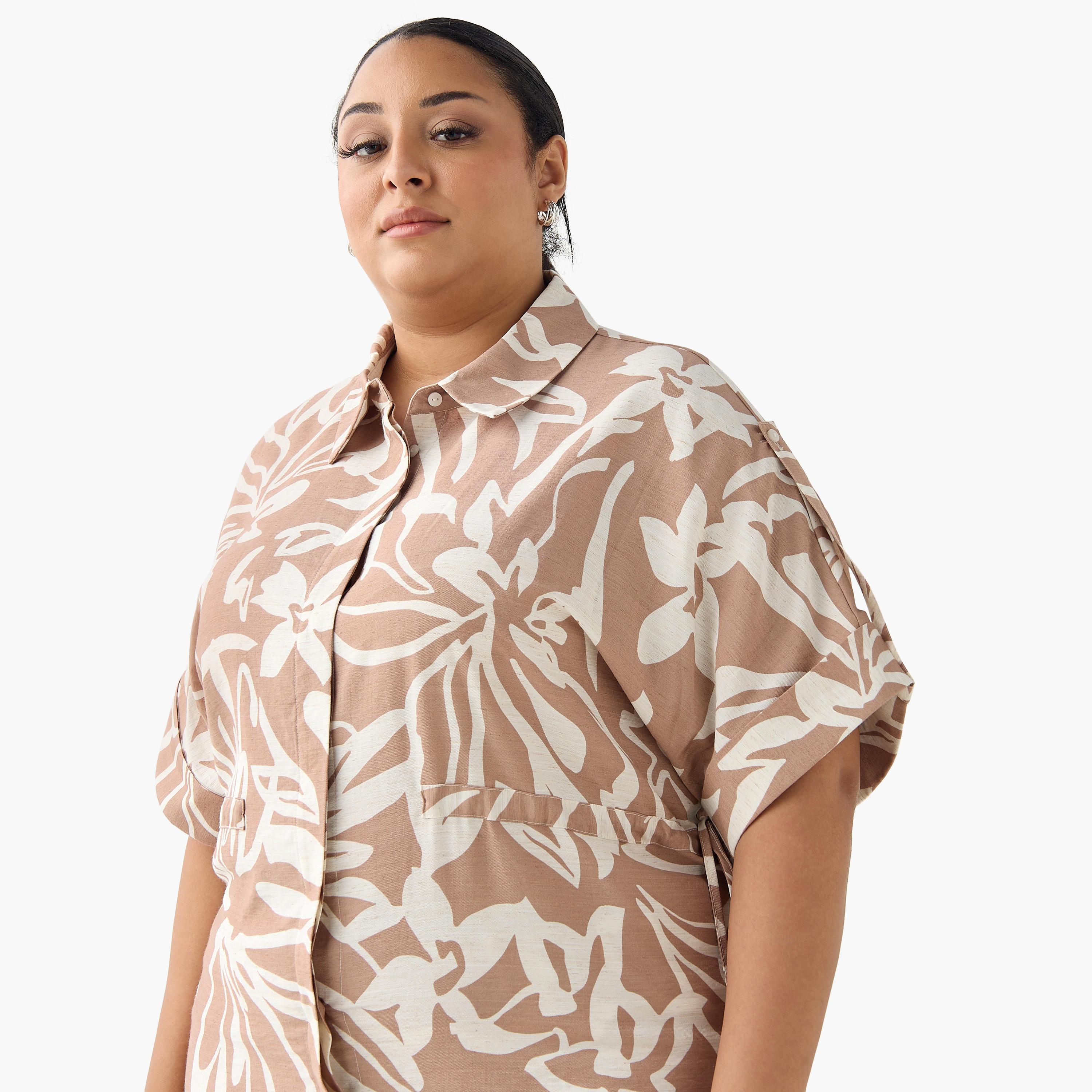 قميص بقصة مريحة وأربطة وطبعات من أولا بوبكن-women-clothing-shirtsandblouses-shirts-image-5