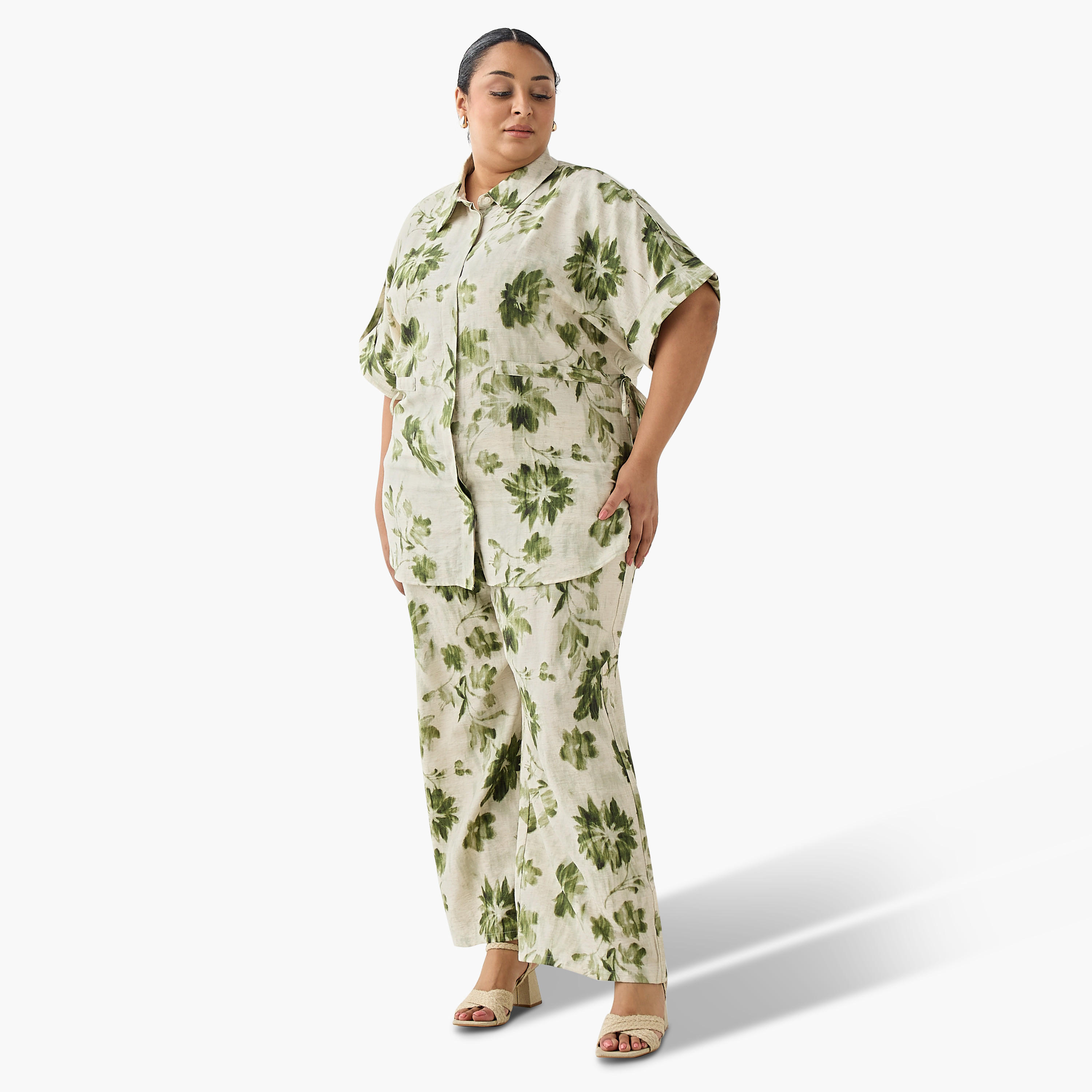 بنطلون بطبعات زهرية من أولا بوبكين-women-clothing-coordsets-image-4