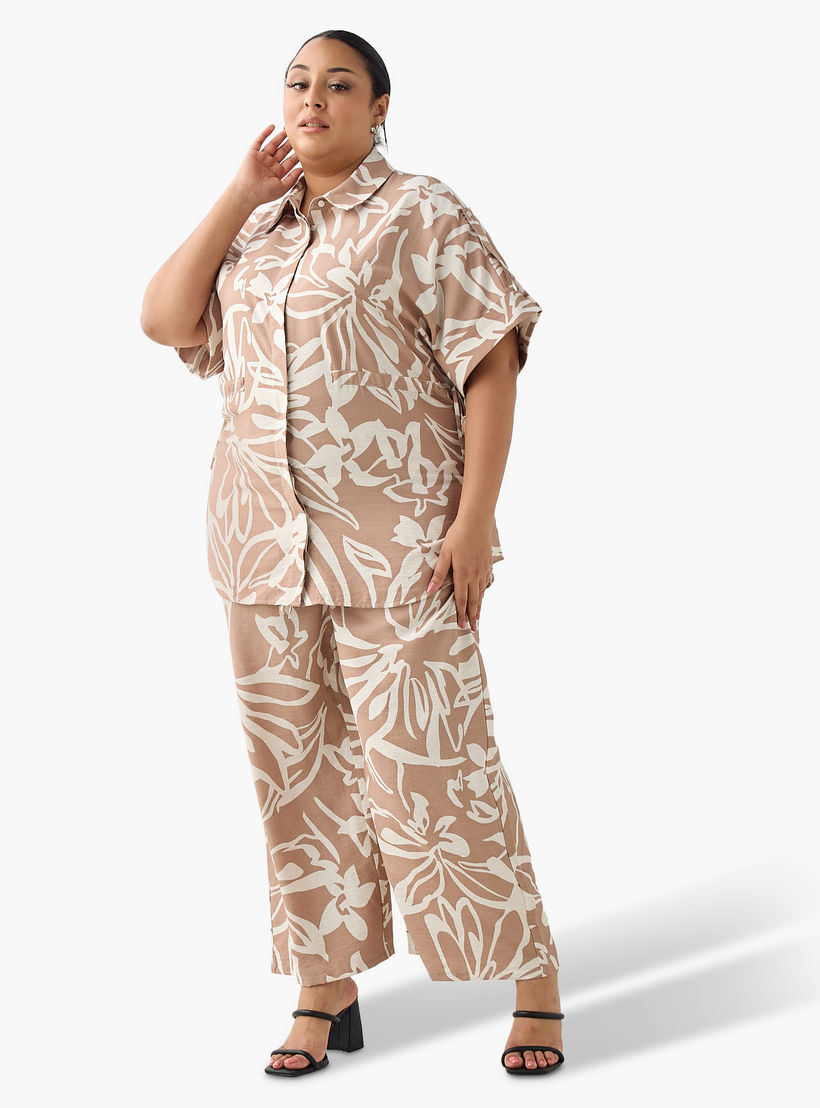 بنطلون بطبعات زهرية من أولا بوبكين-women-clothing-coordsets-image-4