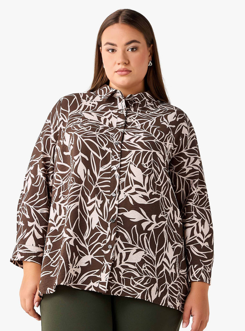 قميص فيسكوز بقصة مريحة وطبعات من أولا بوبكين-women-clothing-shirtsandblouses-shirts-image-2