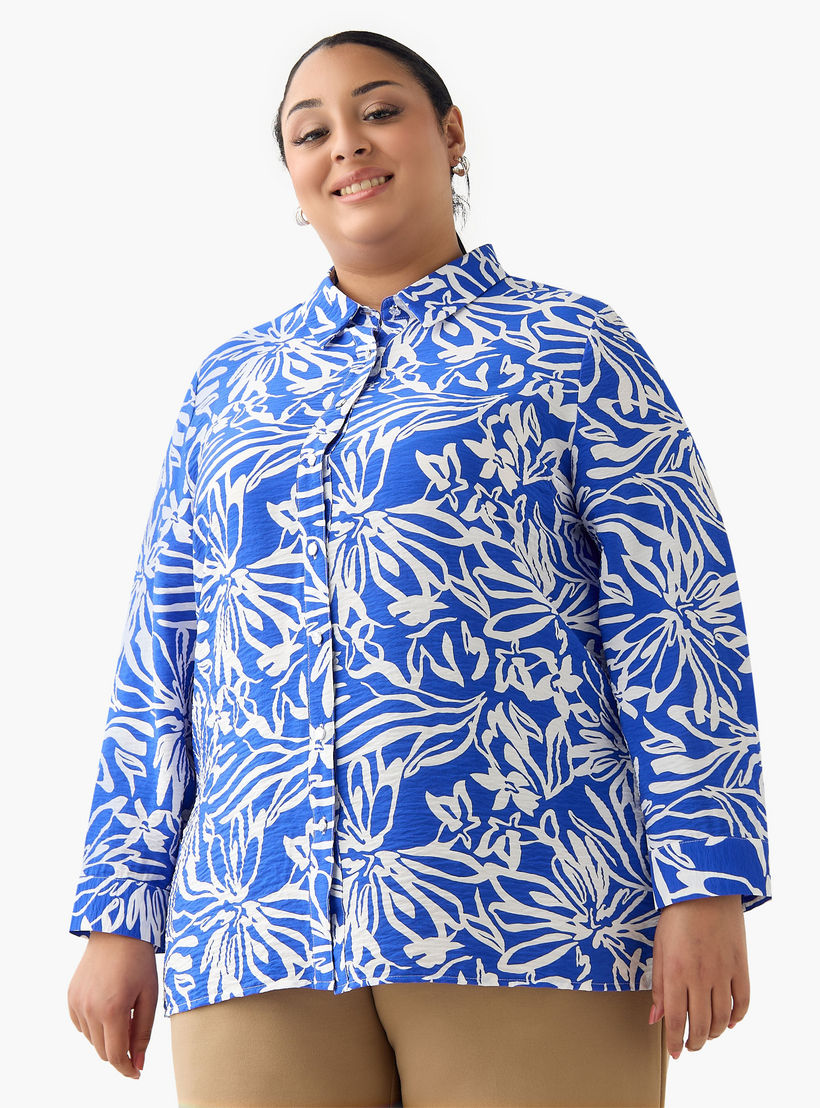 قميص فيسكوز بقصة مريحة وطبعات من أولا بوبكين-women-clothing-shirtsandblouses-shirts-image-2