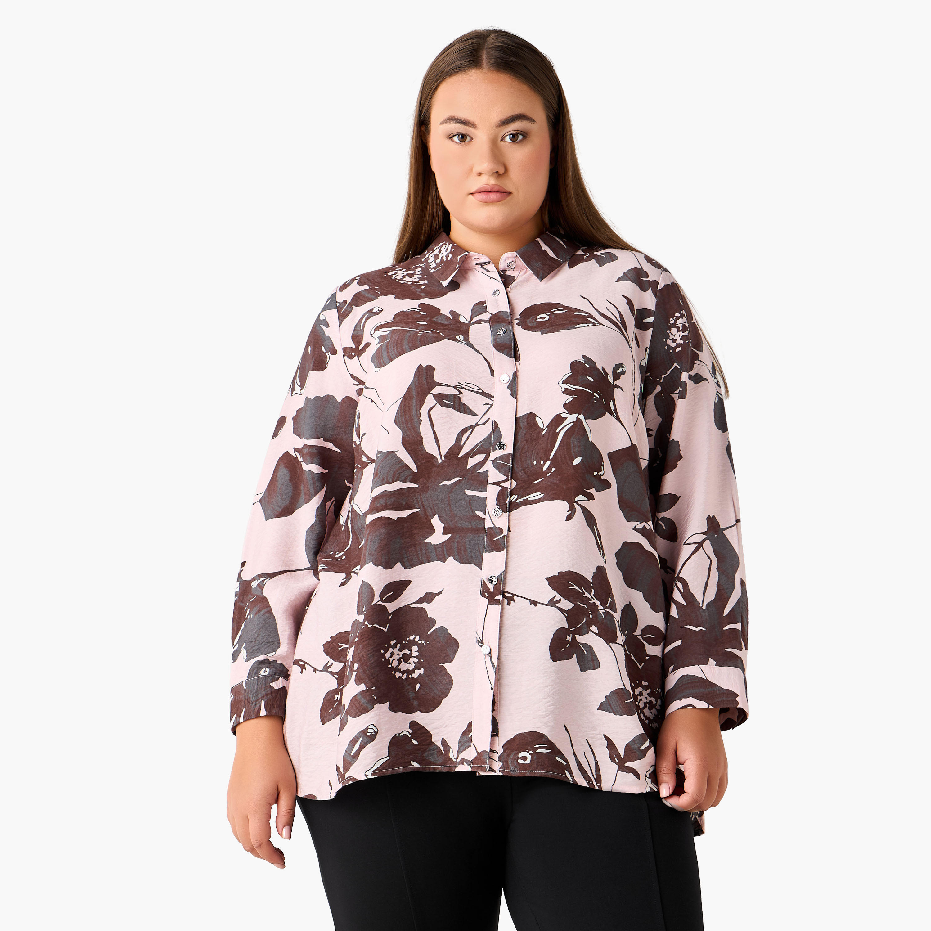 قميص فيسكوز بقصة مريحة وطبعات من أولا بوبكين-women-clothing-shirtsandblouses-shirts-image-2