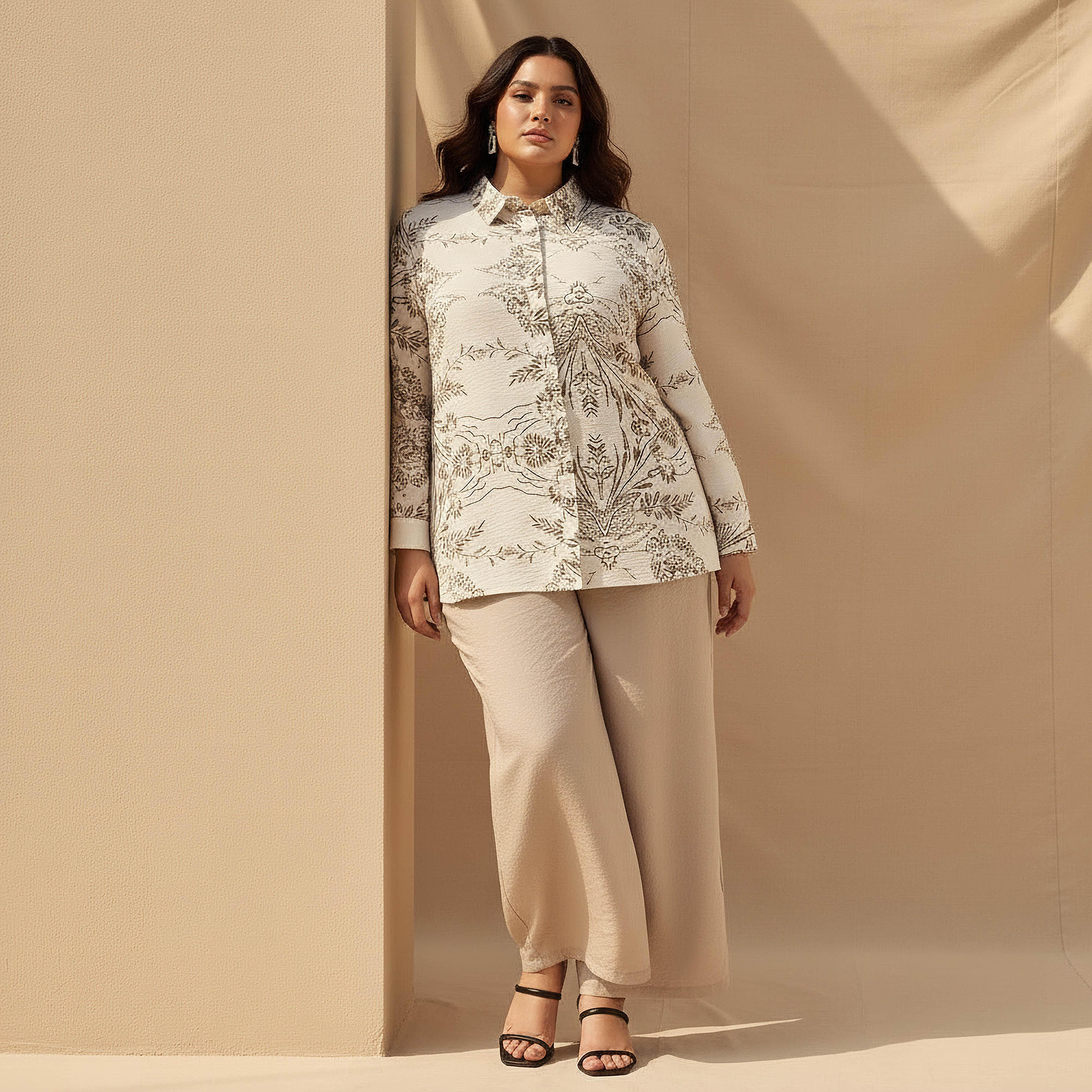 قميص فيسكوز بقصة مريحة وطبعات من أولا بوبكين-women-clothing-shirtsandblouses-shirts-image-2