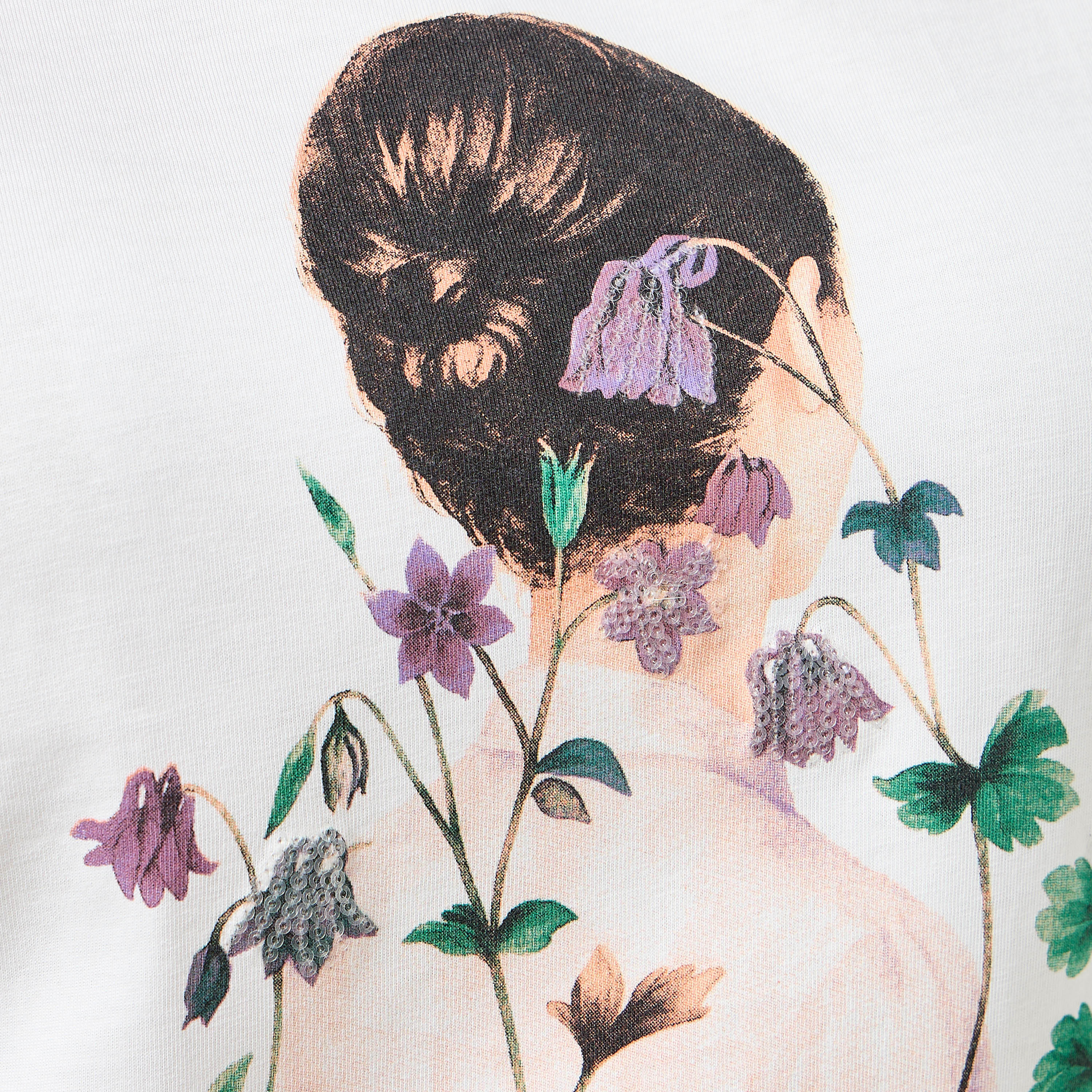Ulla Popken Relaxed Fit Cotton T-shirt with Print-women-clothing-tshirts-image-2