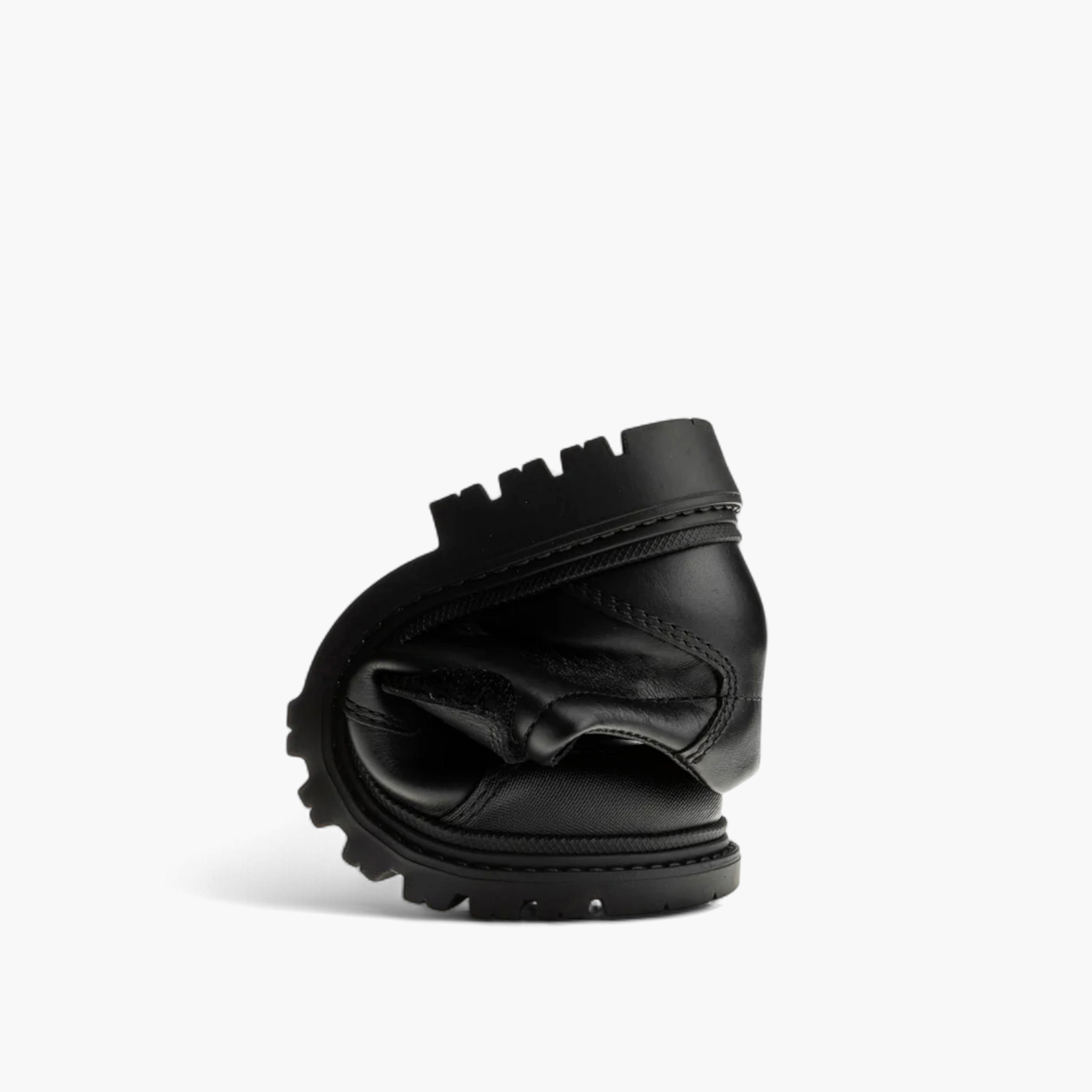 Pablosky Kids' Logo Embossed School Shoes with Hook and Loop Closure - 728410-girls-shoes-schoolshoes-image-5