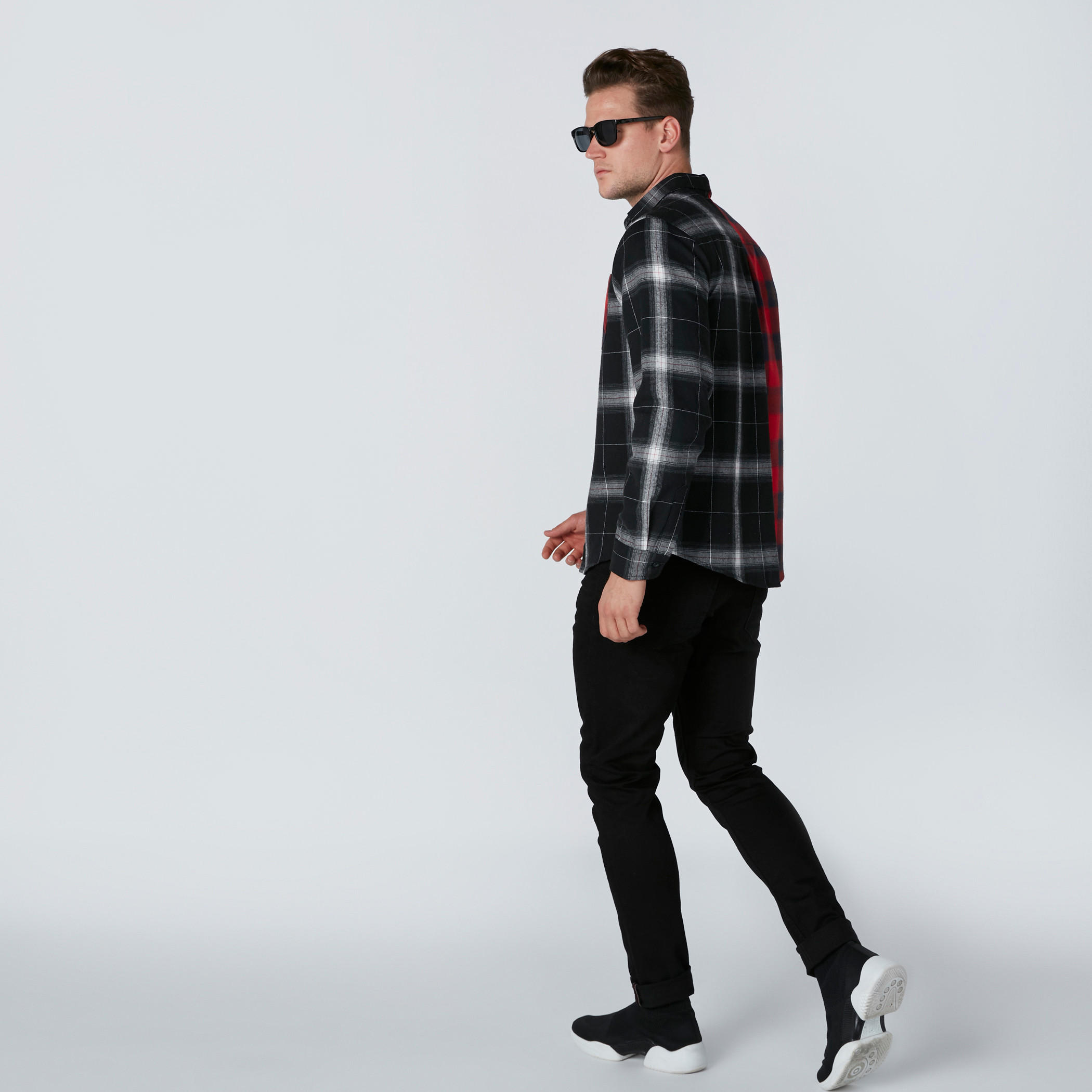 قميص كاروهات بأكمام طويلة وأزرار-men-clothing-shirts-image-3