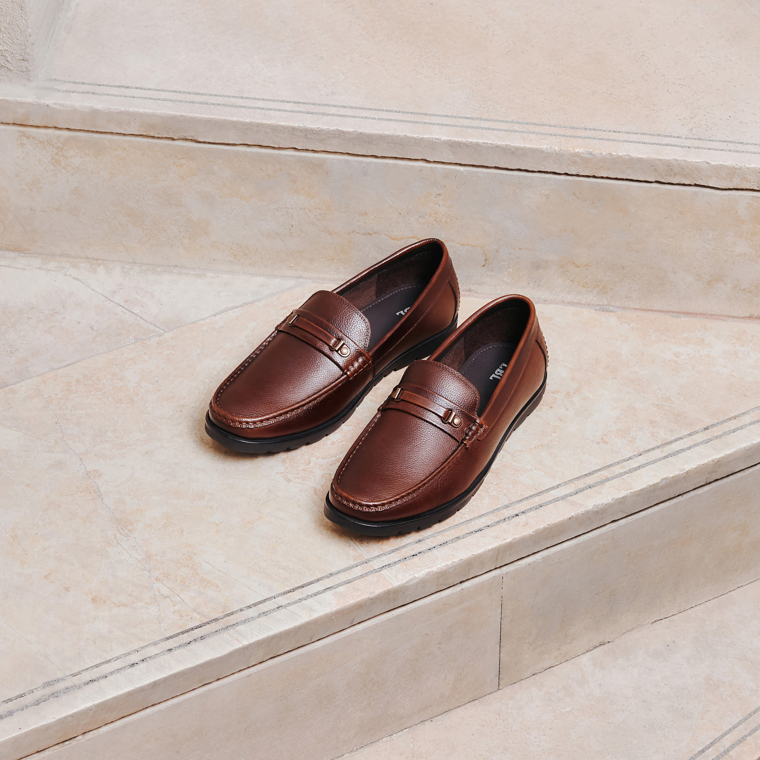 LBL by Shoexpress Textured Slip-On Moccasins-men-shoes-loafersandmoccasins-image-6