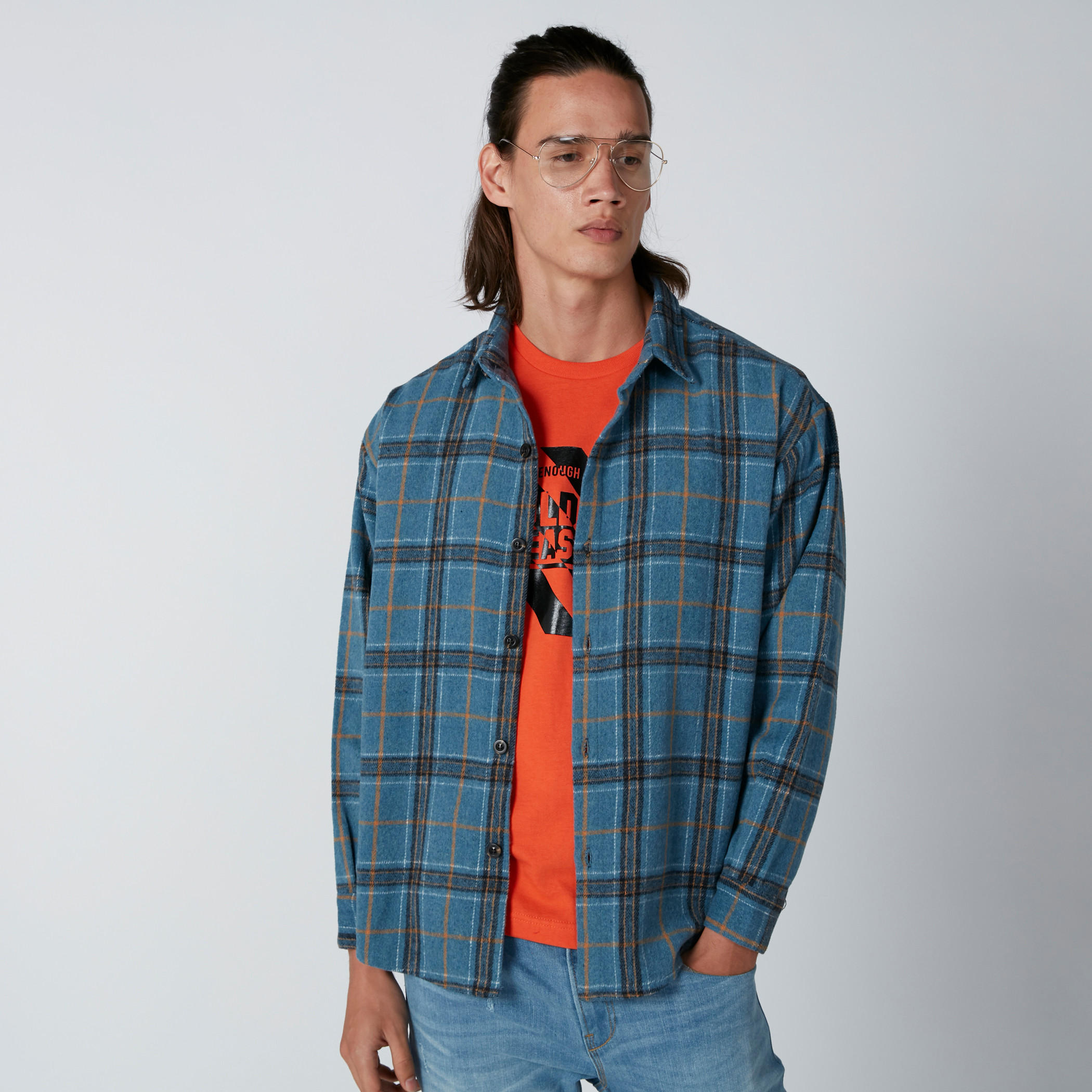 جاكيت كاروهات بأكمام طويلة وأزرار-men-clothing-shirts-image-2