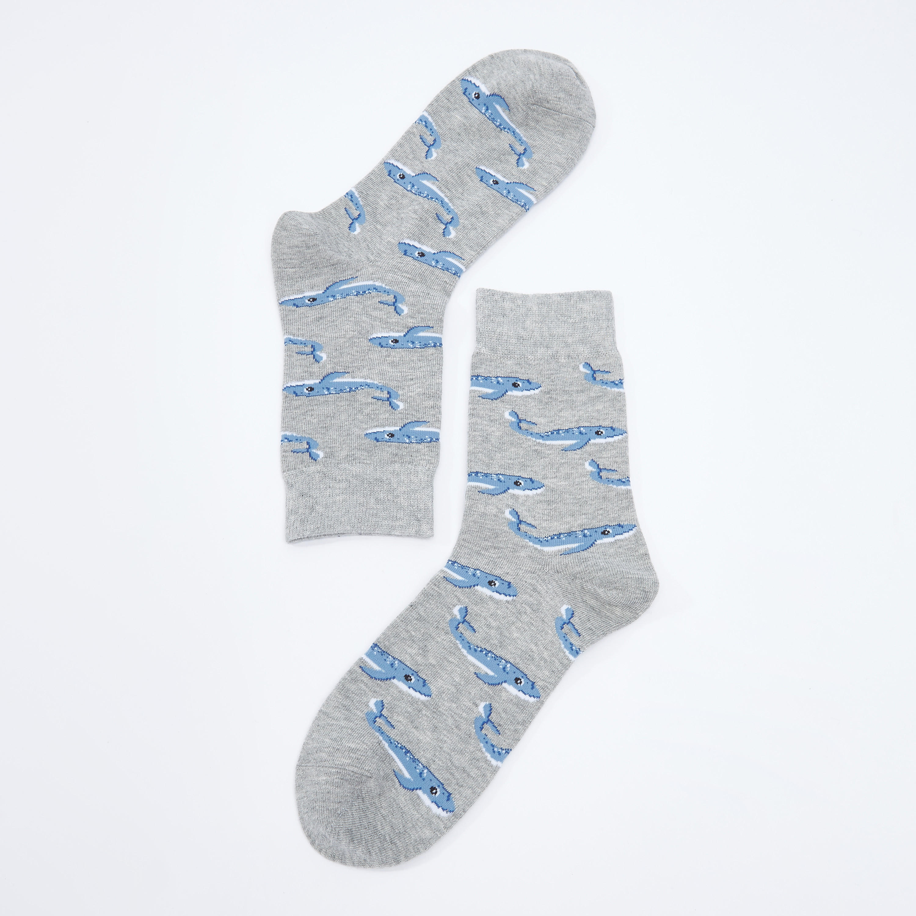 Printed Calf Length Socks-men-socks-image-3