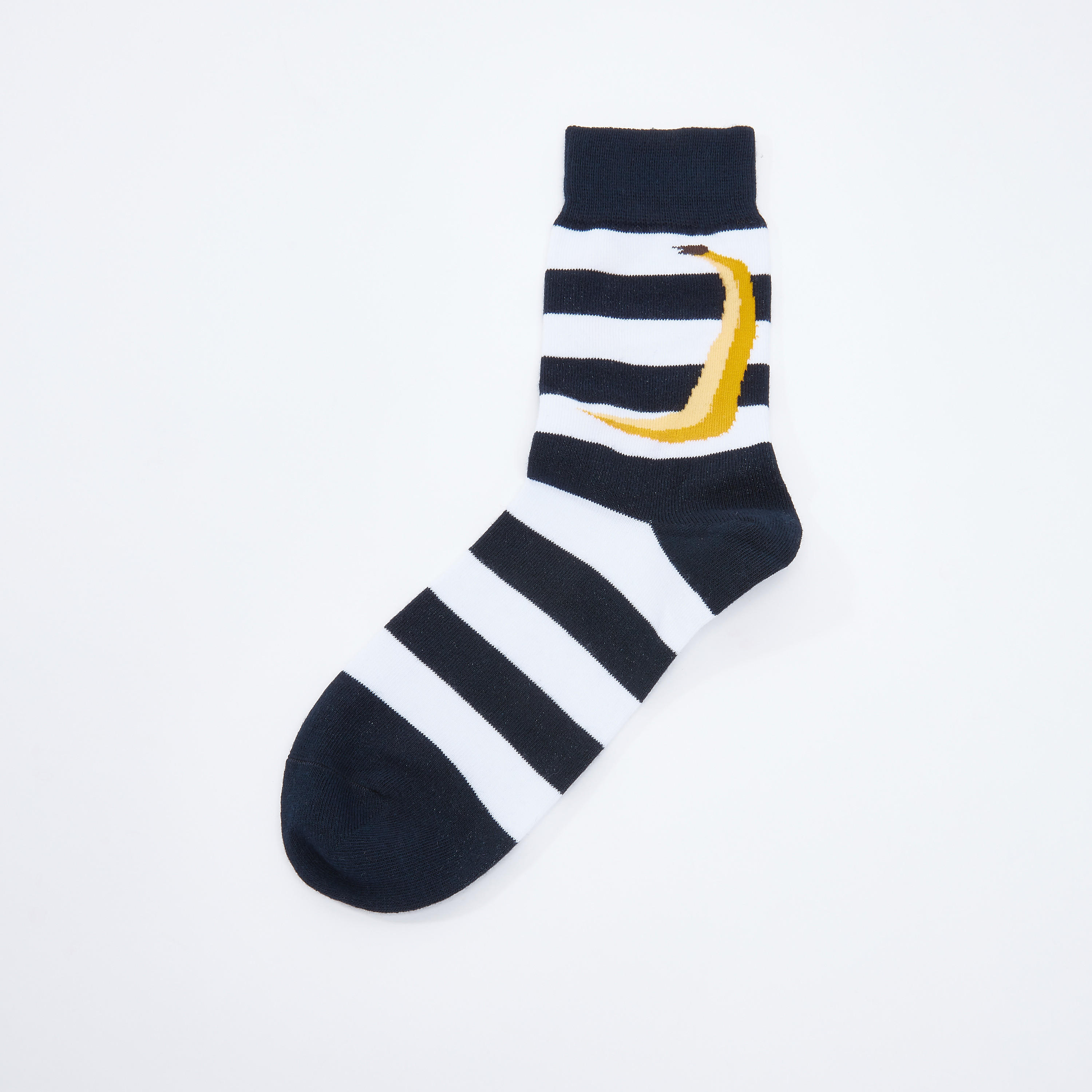 جوارب مقلمة بطول ربلة الساق-men-socks-image-3