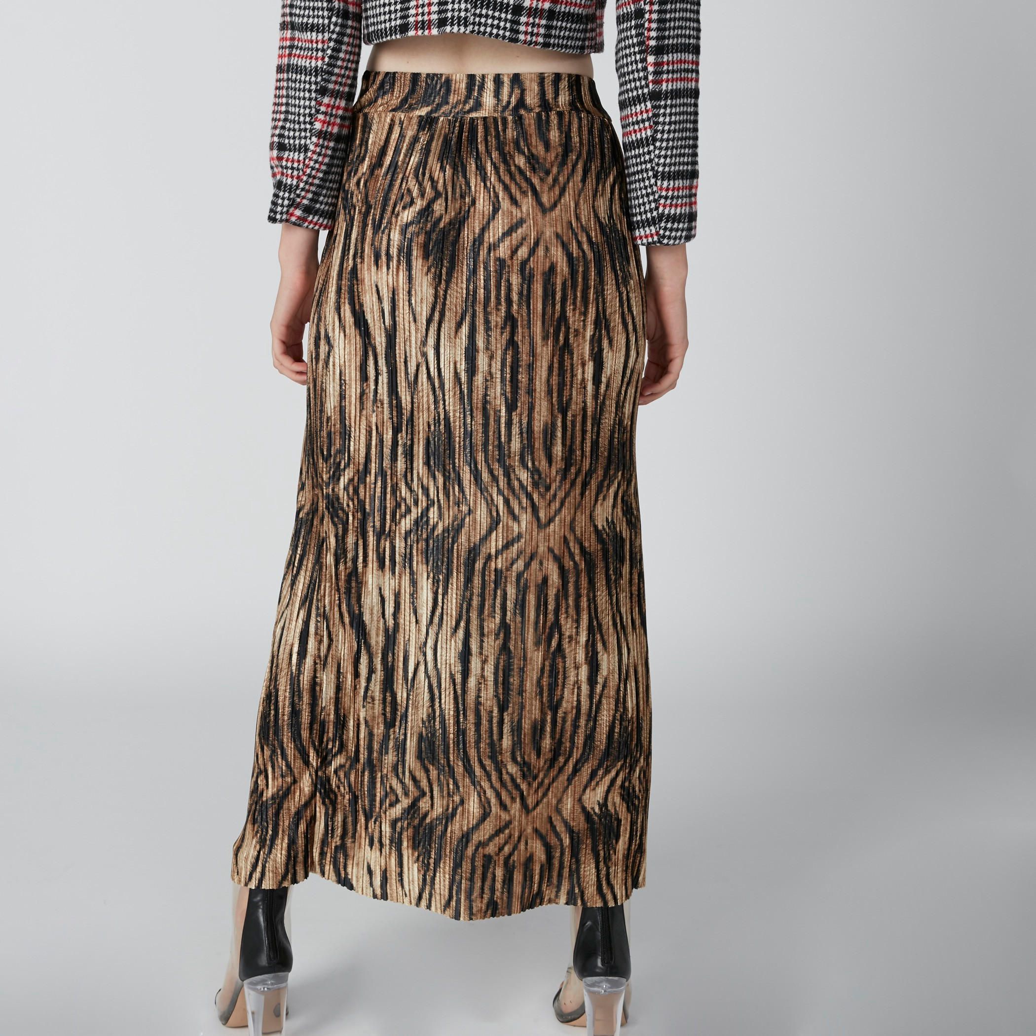 تنورة طويلة ضيّقة بخصر مطّاطي وطبعات-women-clothing-bottoms-skirts-image-2